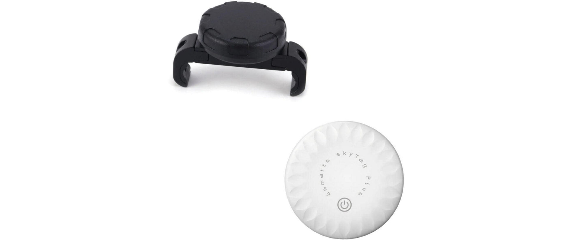 4smarts SkyTag – Bluetooth-Tracker – für Apple Wo ist? – IP65, 50 m Reichweite – Schwarz/Weiss