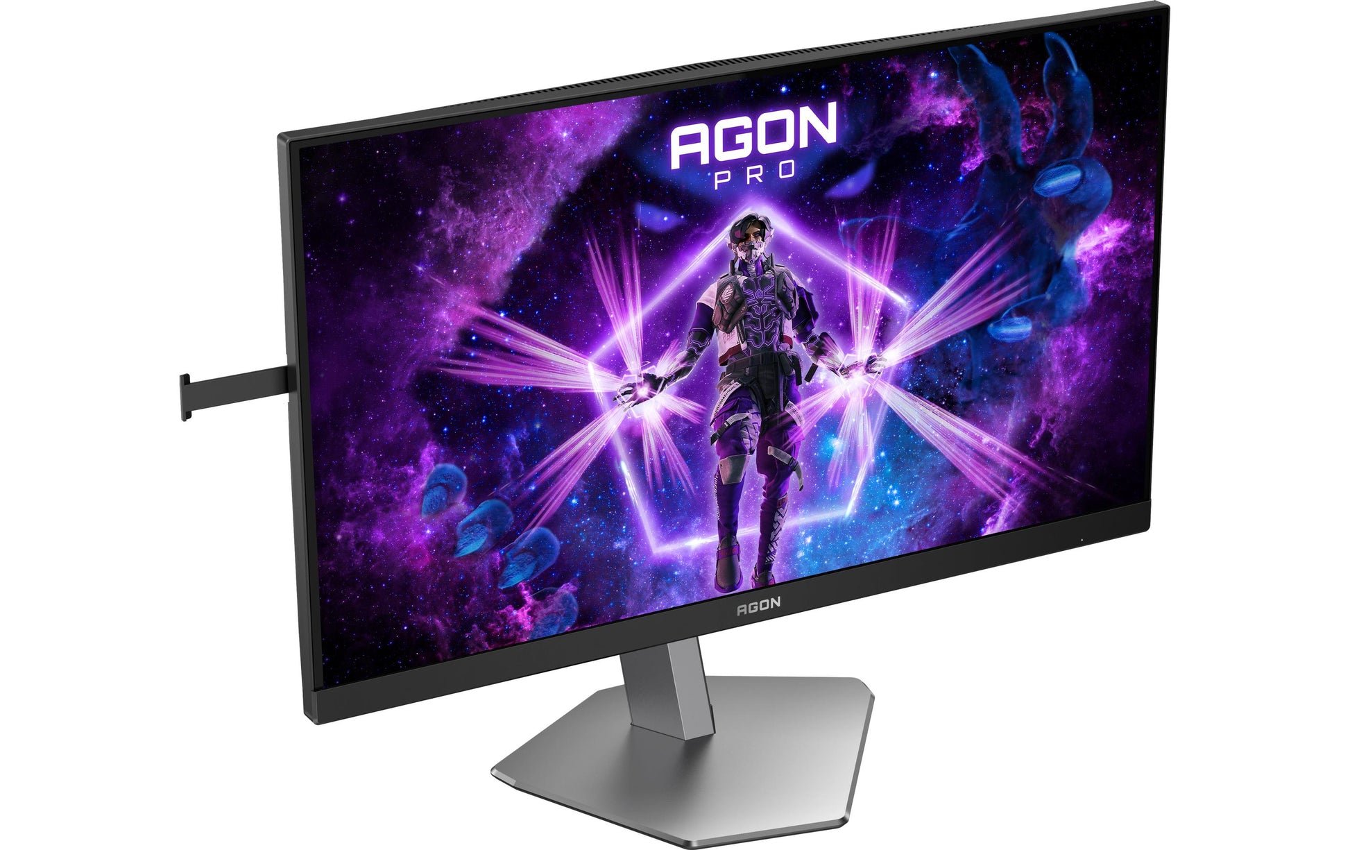 AOC AG246FK6 – Monitor, 24,1", TN, 610 Hz, 500 cd/m², Adaptive Sync, USB-C, USB-Hub, VESA 100 × 100, Schwarz