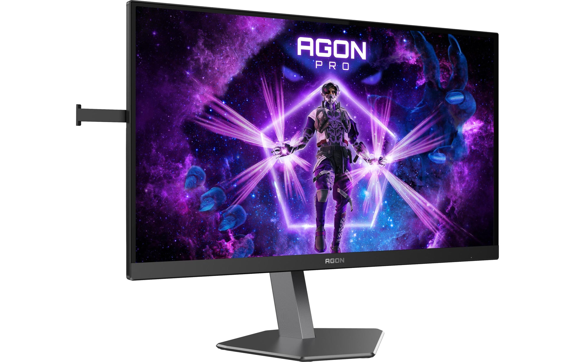 AOC AG246FK6 – Monitor, 24,1", TN, 610 Hz, 500 cd/m², Adaptive Sync, USB-C, USB-Hub, VESA 100 × 100, Schwarz