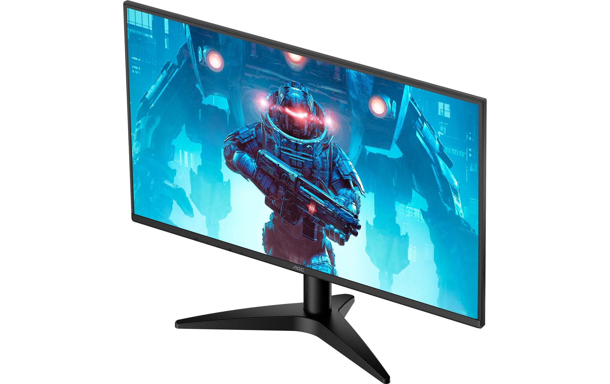 AOC 24B36X – Monitor, 23,8", 1920 × 1080 (Full HD), IPS, 144 Hz, 500 cd/m², VESA 100 × 100, Schwarz