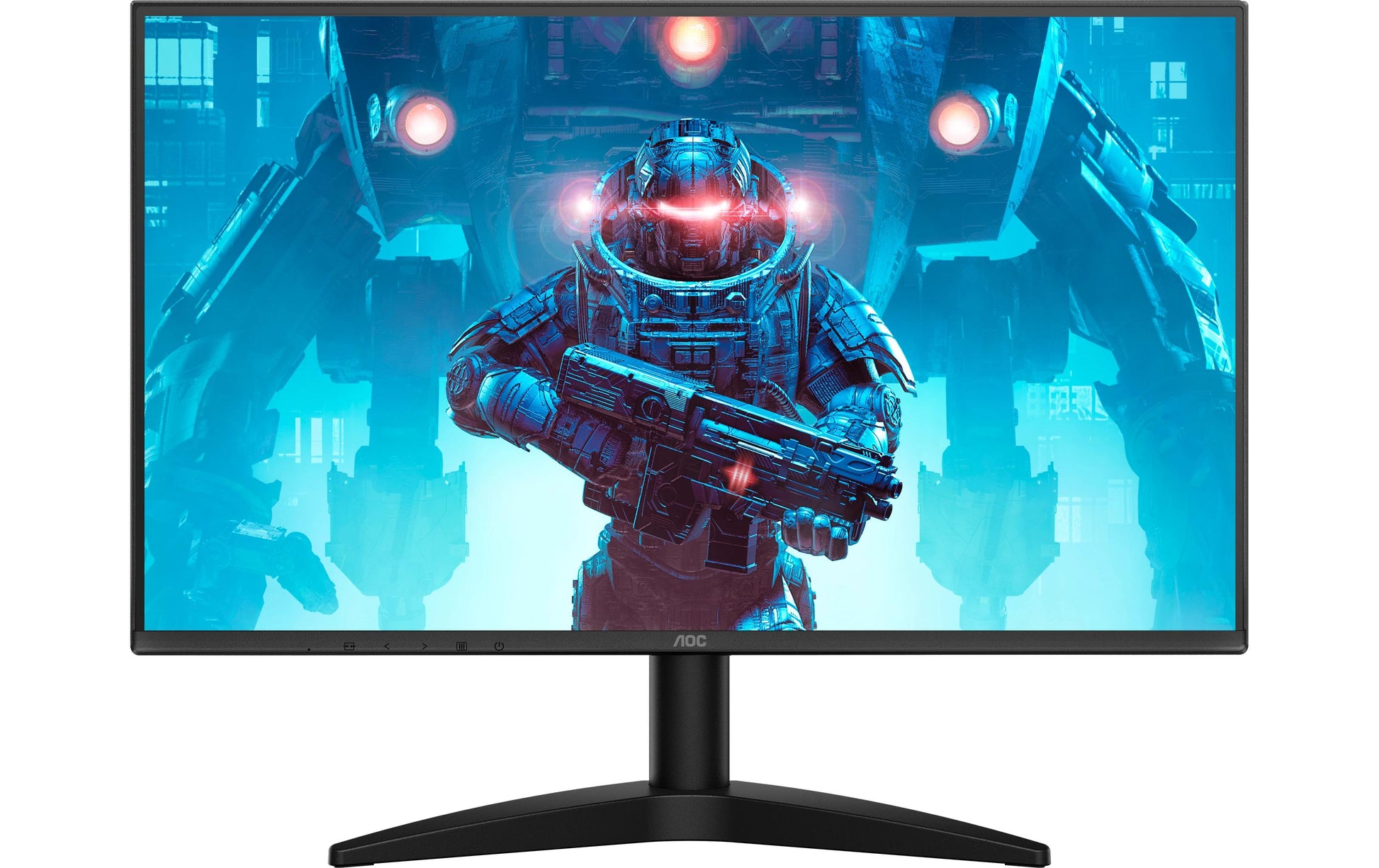 AOC 24B36X – Monitor, 23,8", 1920 × 1080 (Full HD), IPS, 144 Hz, 500 cd/m², VESA 100 × 100, Schwarz