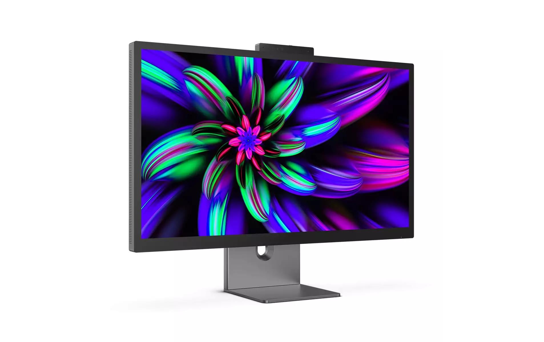 Philips 27E3U7903/00 – Monitor, 27", IPS, 70 Hz, 500 cd/m², Webcam, Lautsprecher, USB-Hub, Grau