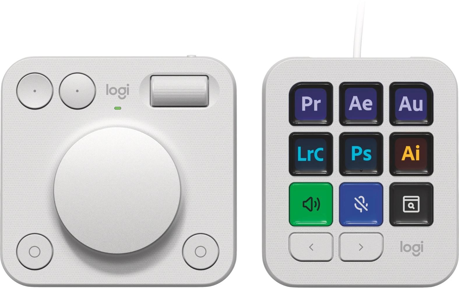 Logitech MX Creative Console – Tastatur, Grau