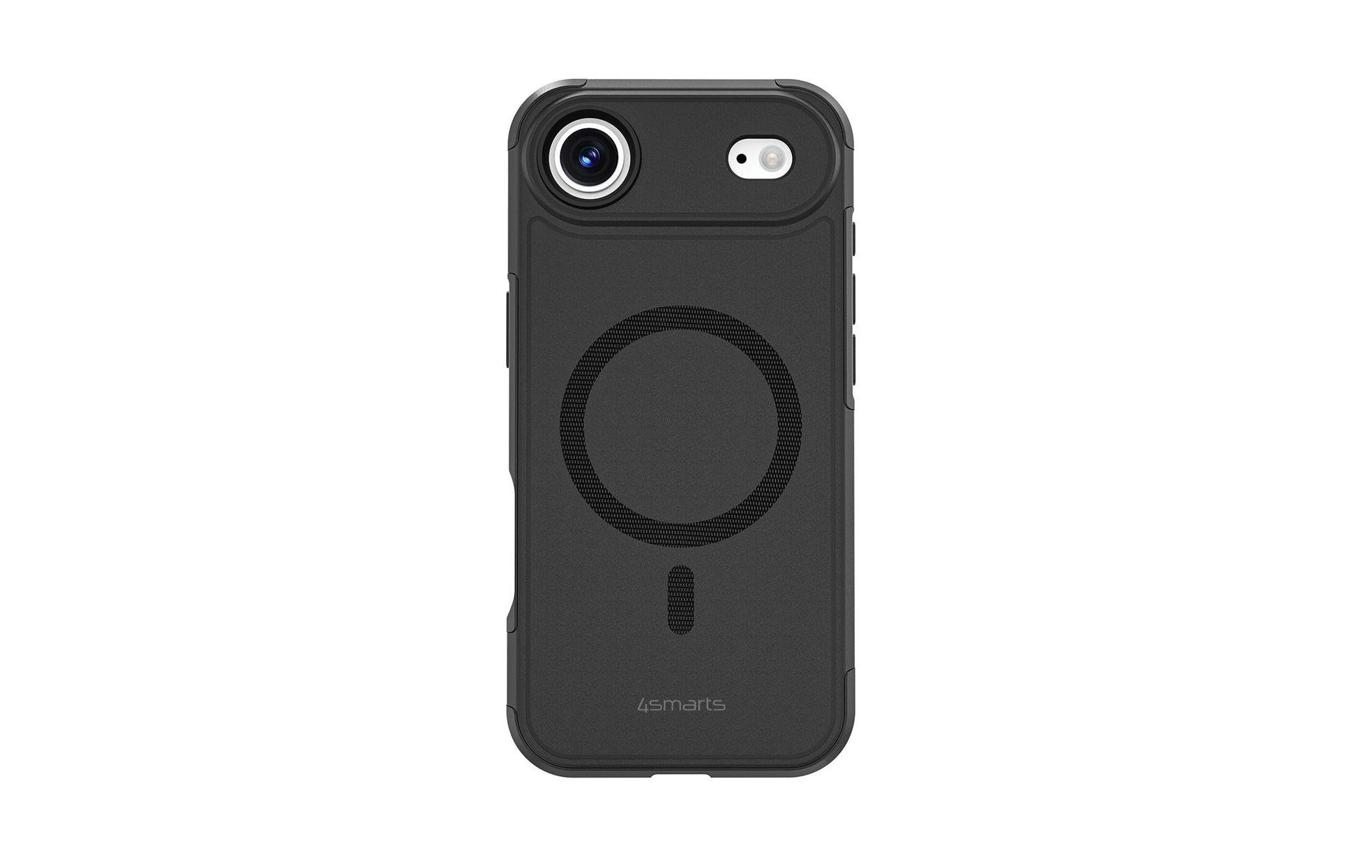 4smarts Backcover – für Apple iPhone 17 Air – schwarz – TPU/PC – MagSafe-kompatibel