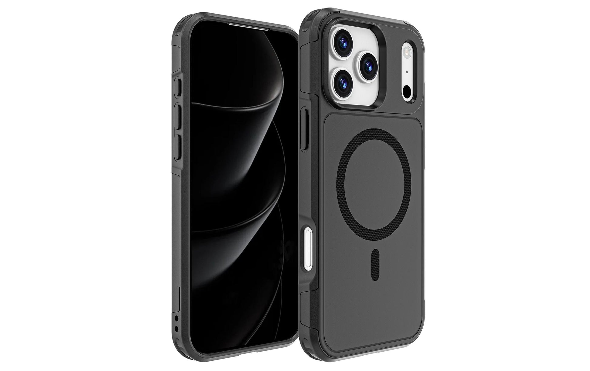 4smarts Backcover – für Apple iPhone 17 Pro Max – schwarz – TPU/PC – MagSafe-kompatibel