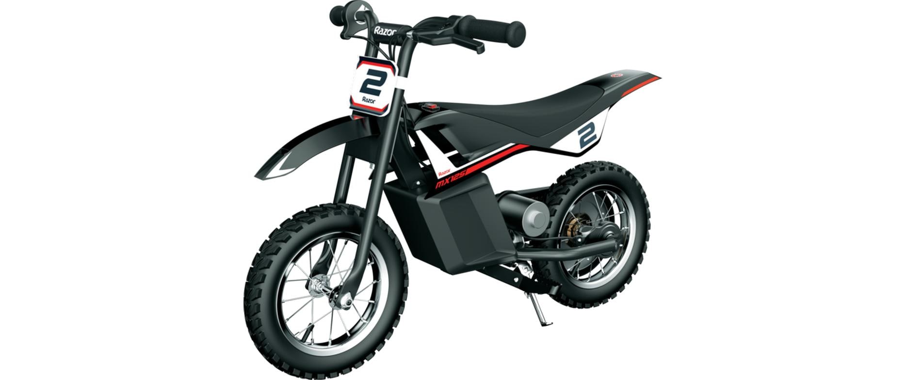 Razor Dirt Rocket MX125 Spielzeug-Motorrad – 13 km/h, 8 km Reichweite, 100 W – ab 7 Jahren – schwarz