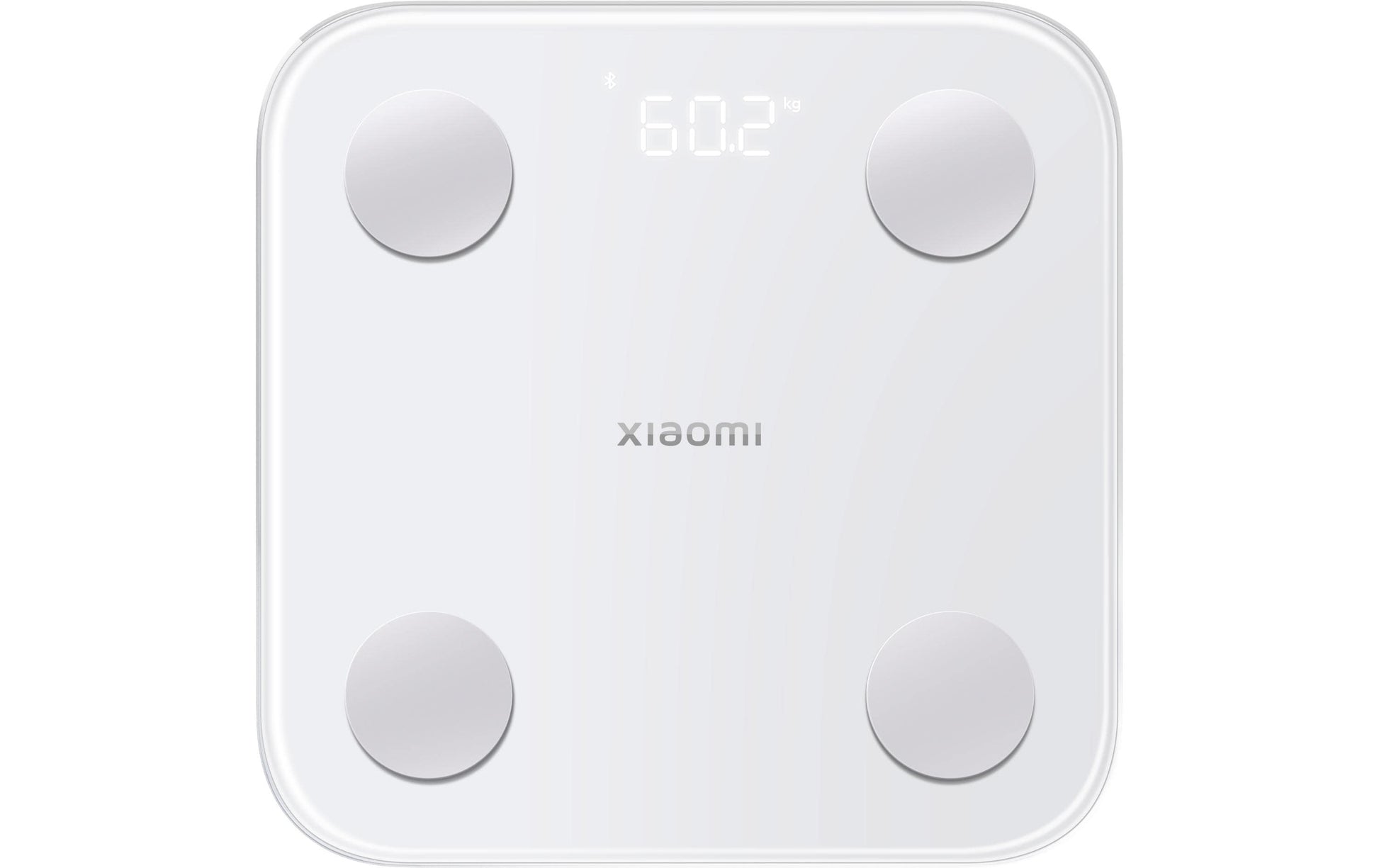 Xiaomi Digitale Personenwaage S400 – Bluetooth, BMI, Herzfrequenz – 150 kg – Weiss