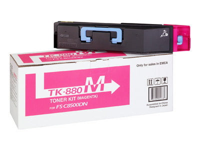 Kyocera – Toner TK-880M – Magenta, 18000 Seiten