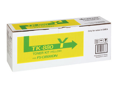 Kyocera – Toner TK-880Y – Gelb, 18000 Seiten