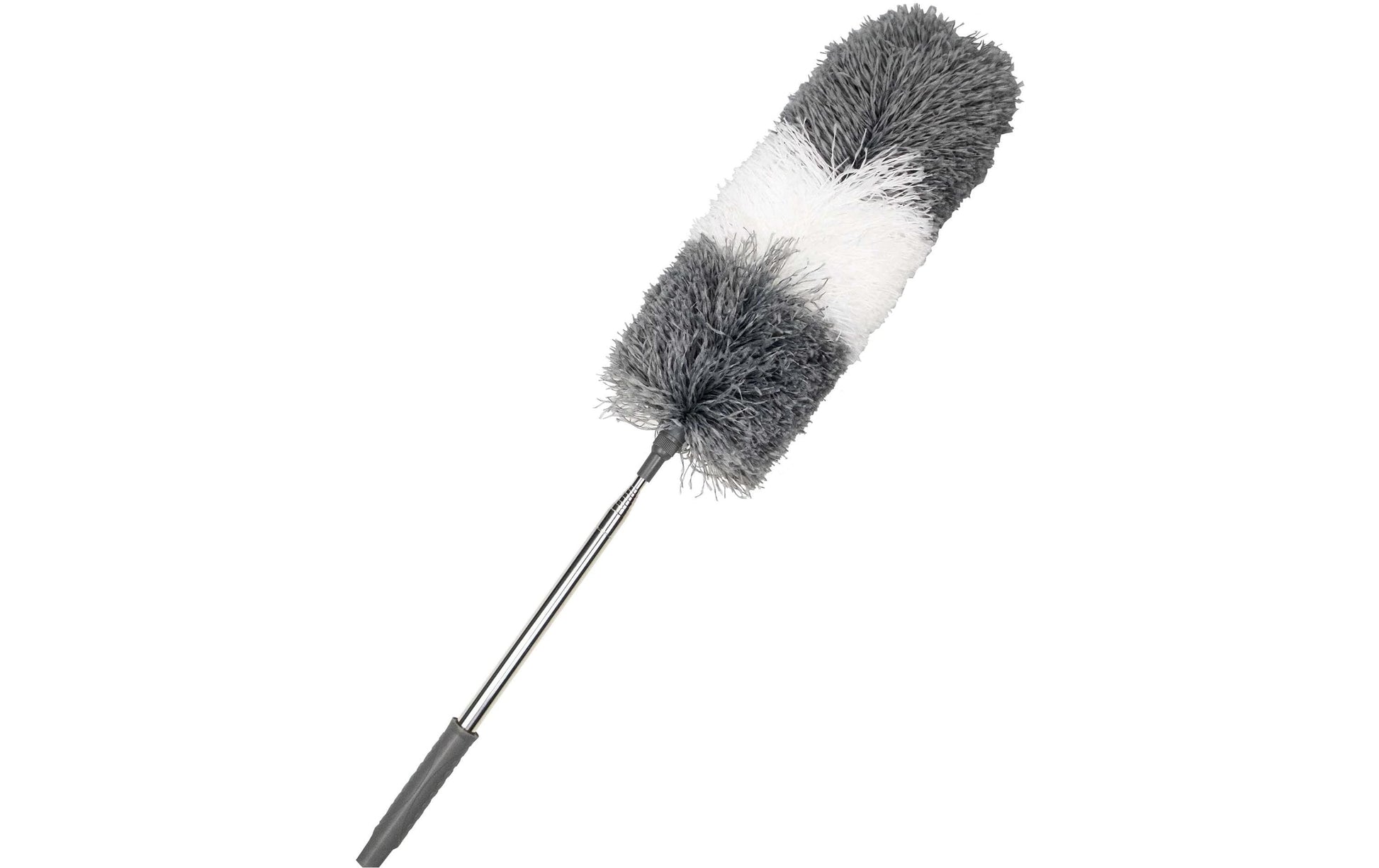 CREaCLEAN Staubwedel 54094 – Mikrofaser – Grau/Weiss – 245 cm