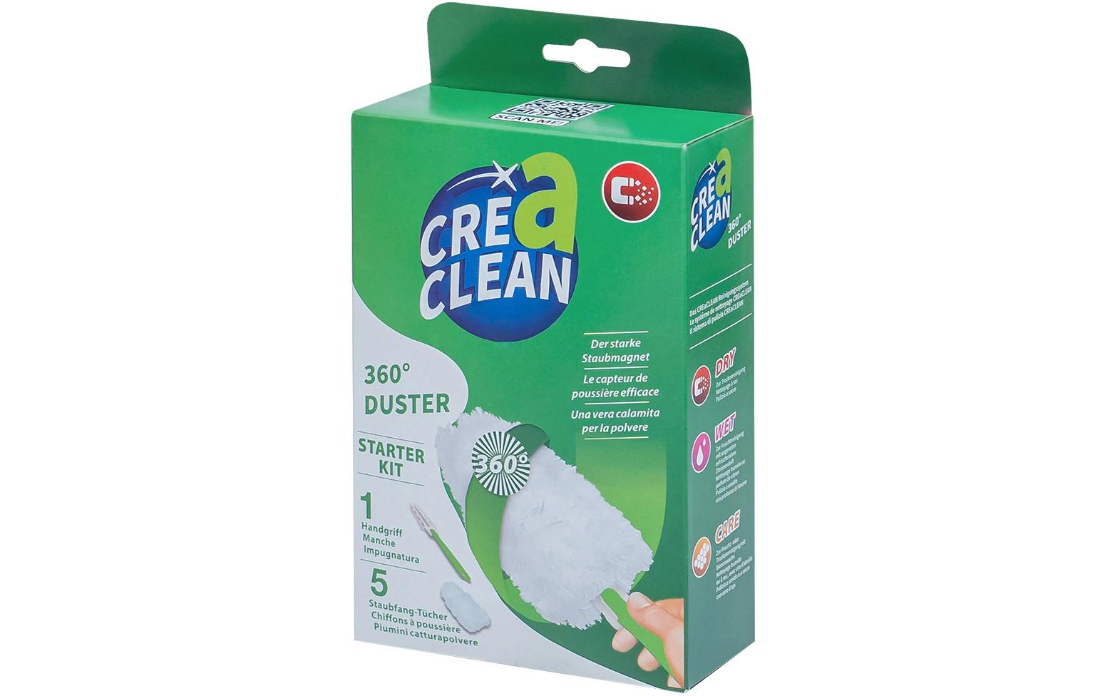 CREaCLEAN Staubwedel 54033 – Polypropylen – weiss – 4,2 × 33,0 × 4,2 cm