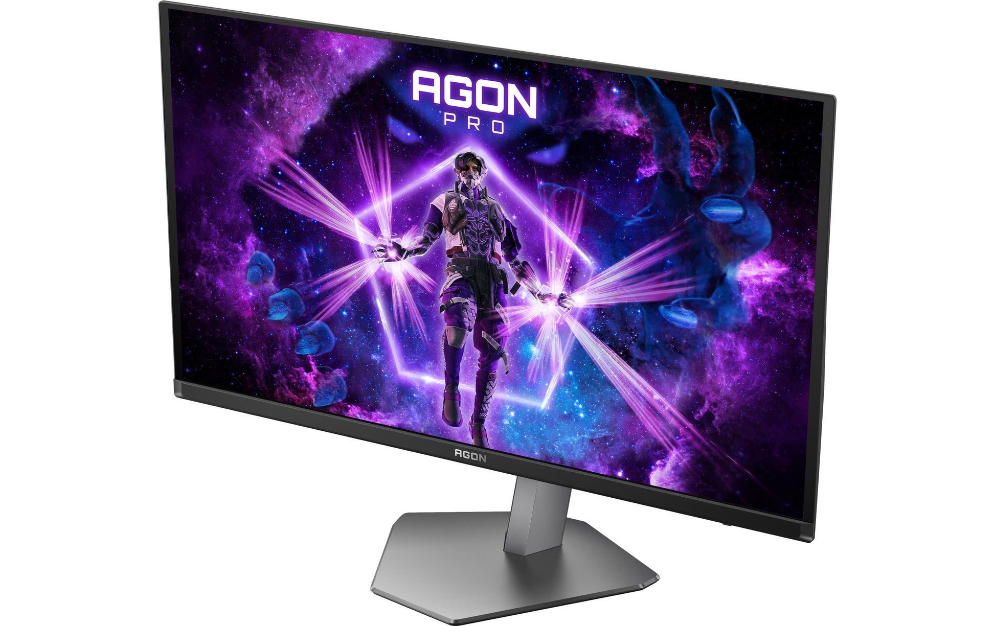 AOC AG276QKD2 – Monitor, 26,5", IPS, 500 Hz, USB-C, Gebogen, Eingebaute Lautsprecher, Adaptive Sync, Schwarz