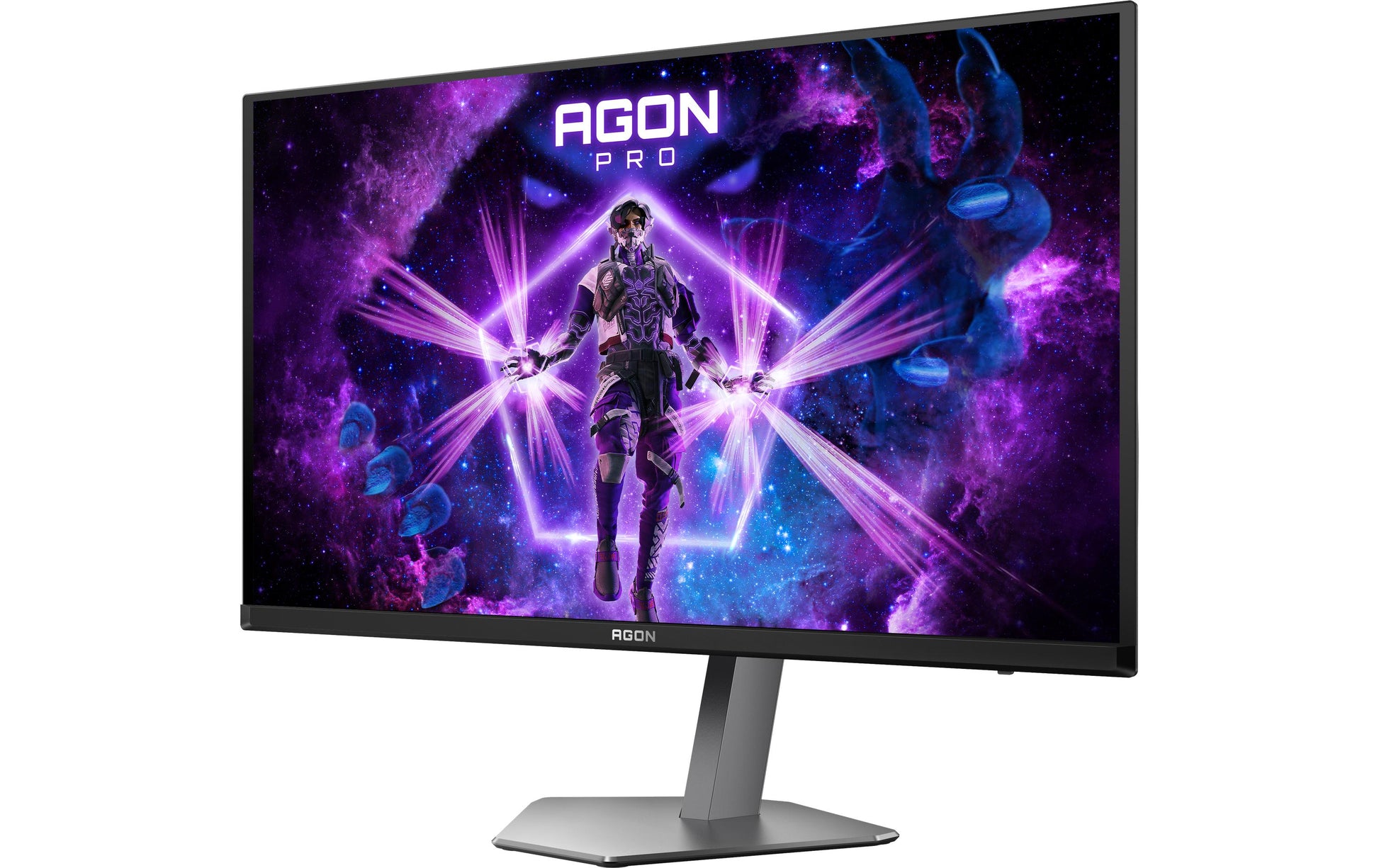 AOC AG276QKD2 – Monitor, 26,5", IPS, 500 Hz, USB-C, Gebogen, Eingebaute Lautsprecher, Adaptive Sync, Schwarz