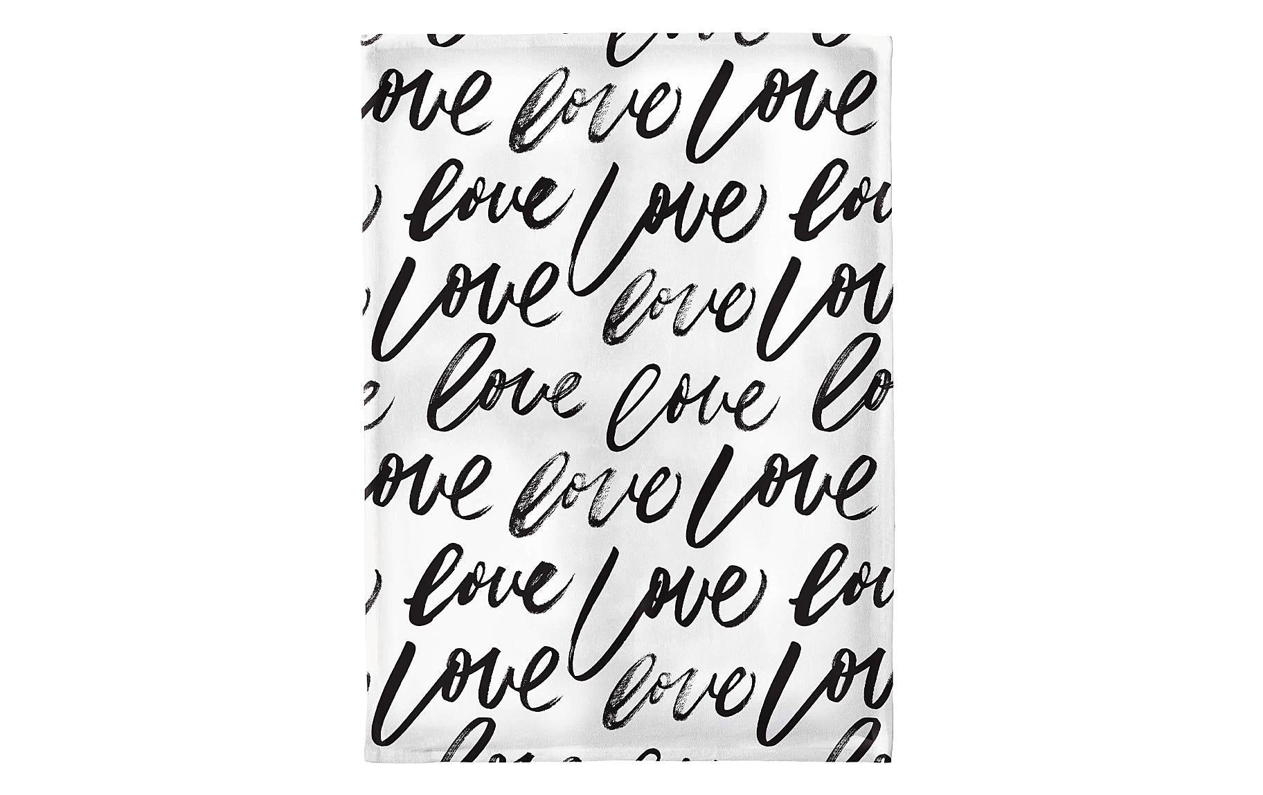 Chic-mic Geschirrtuch Love – weiss – 50 × 70 cm – Baumwolle – 1 Stk.