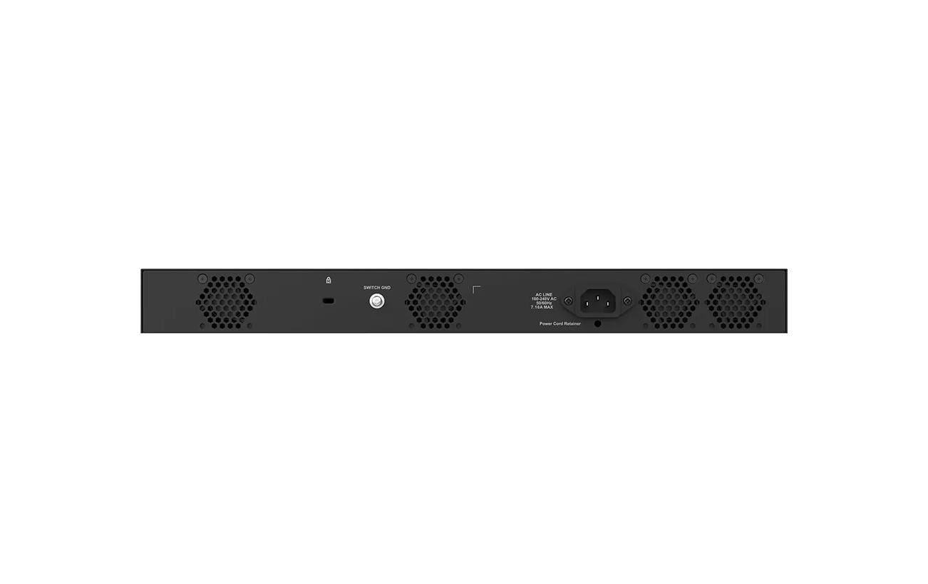D-Link DMS-1250-28P/E – Managed Switch – 24×2.5G, 4×SFP+, L2, PoE 475 W, 1U