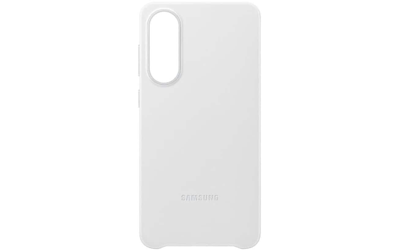 Samsung Backcover – für Samsung Galaxy S25 Edge – hellgrau – Leder