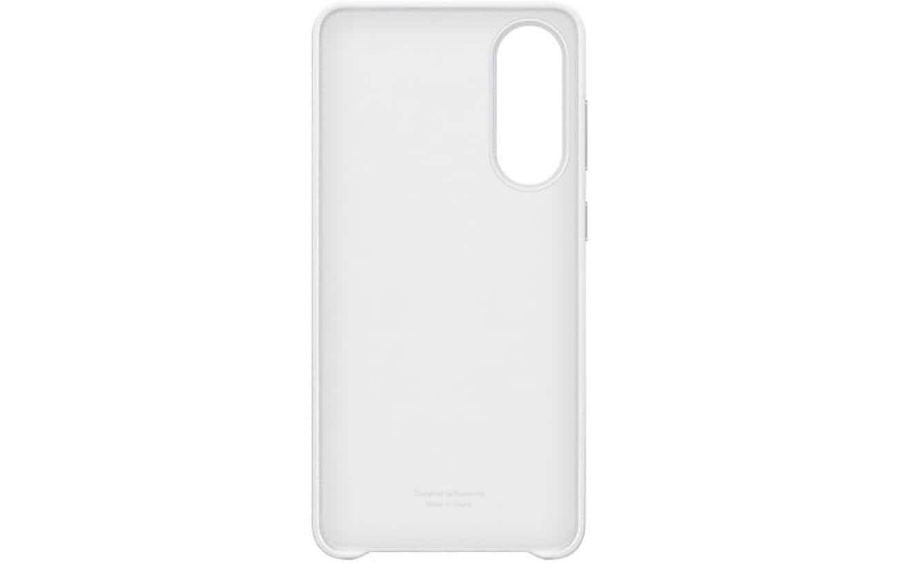 Samsung Backcover – für Samsung Galaxy S25 Edge – hellgrau – Leder