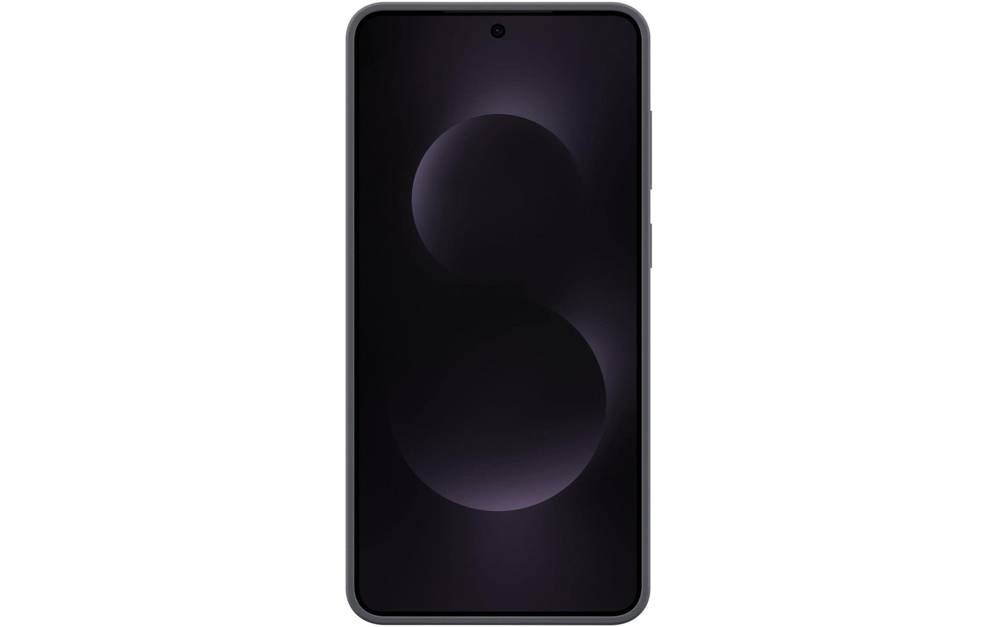 Samsung Backcover – für Samsung Galaxy S25 Edge, Silikon, Schwarz
