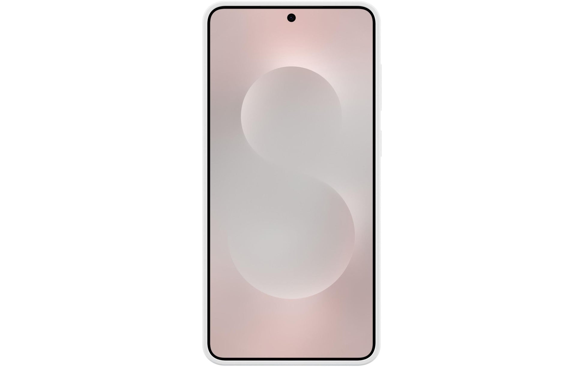 Samsung Silikonhülle – Rückcover – für Samsung Galaxy S25 Edge, Silikon, Hellgrau