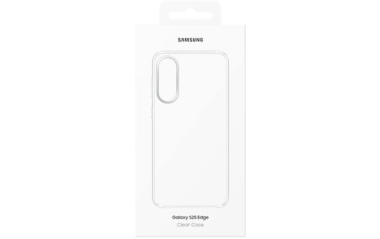 Samsung Backcover – für Samsung Galaxy S25 Edge – schwarz – Leder