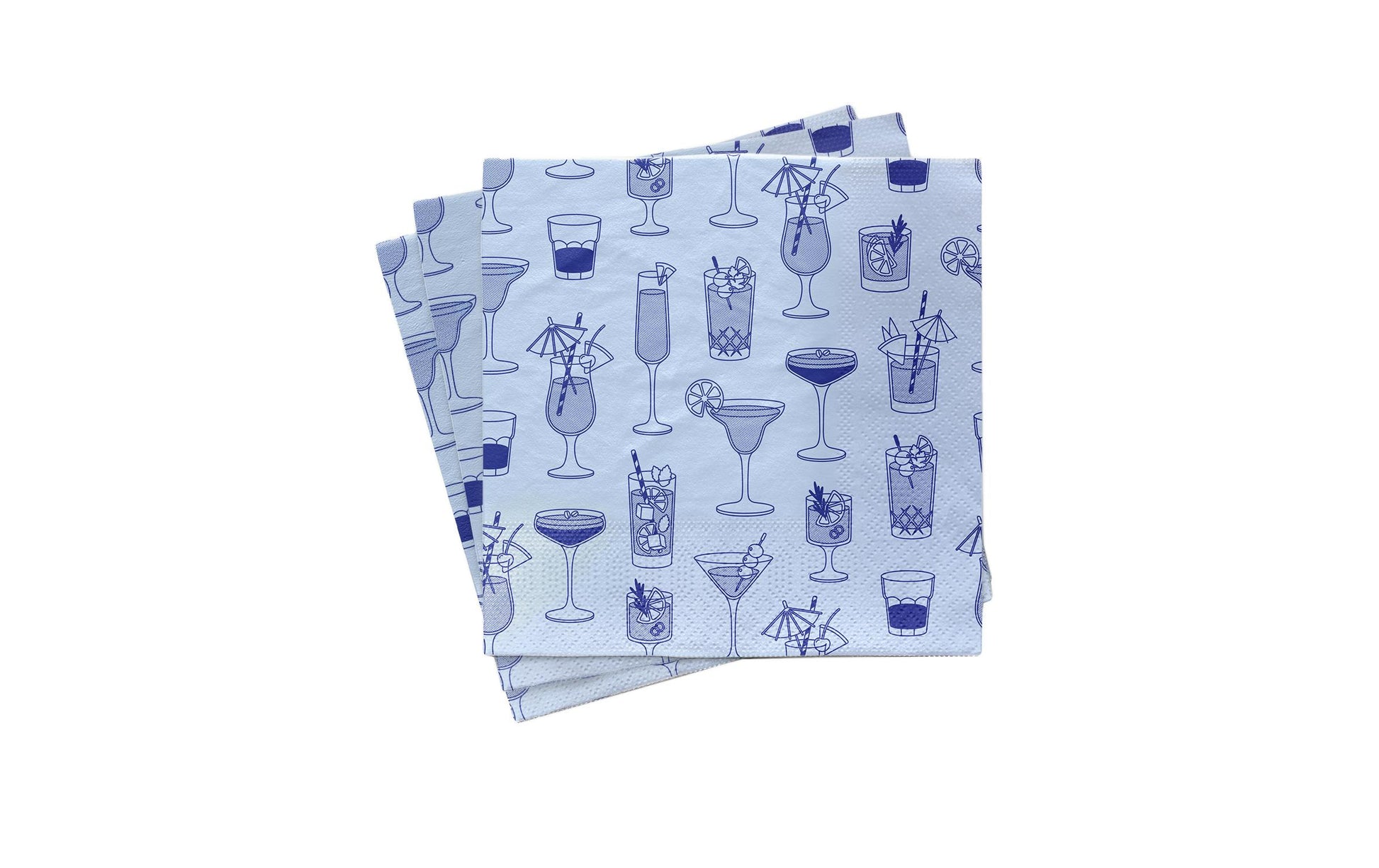 Chic-mic Servietten After hours – 33 × 33 cm, Bambuspapier, 3-lagig – 1 Stück