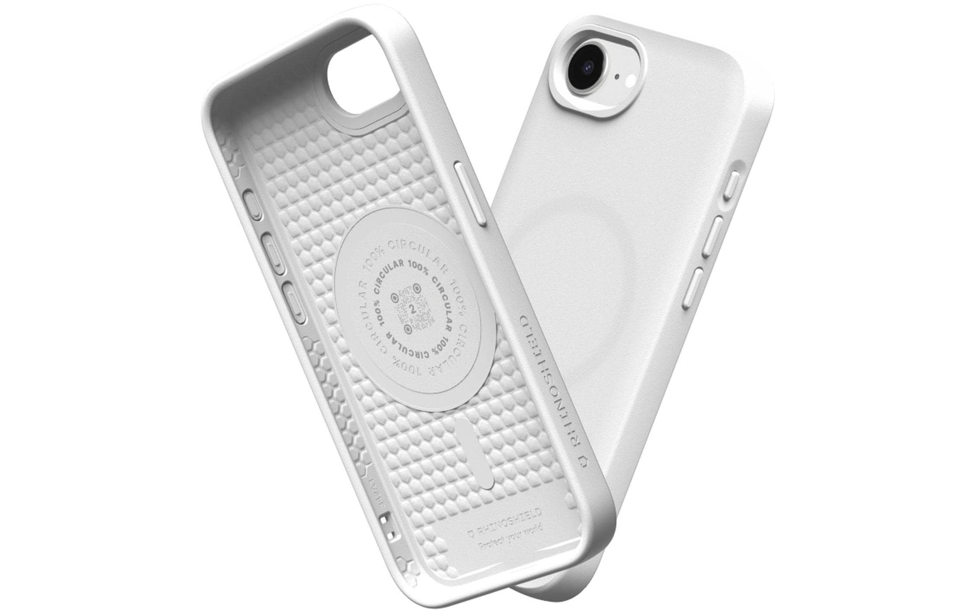 RhinoShield Backcover SolidSuit MS Classic – für Apple iPhone 16e – weiss – Kunststoff
