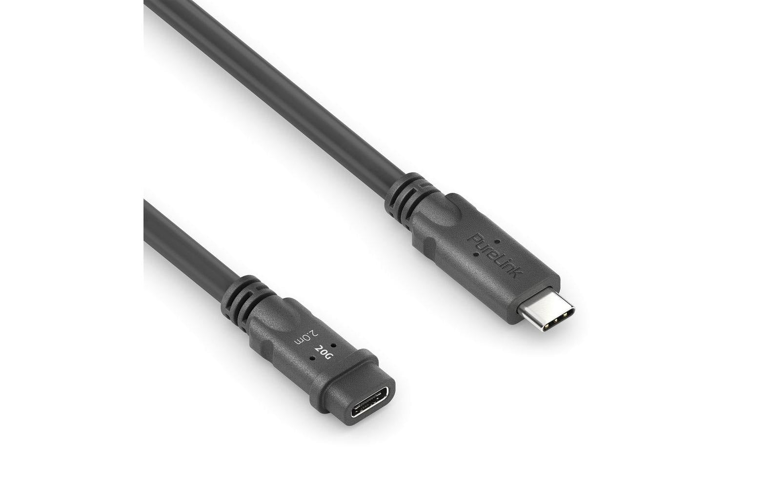 PureLink USB-Kabel, USB-C zu USB-C, 2 m, USB4, Lade-/Datenkabel, MicroX4