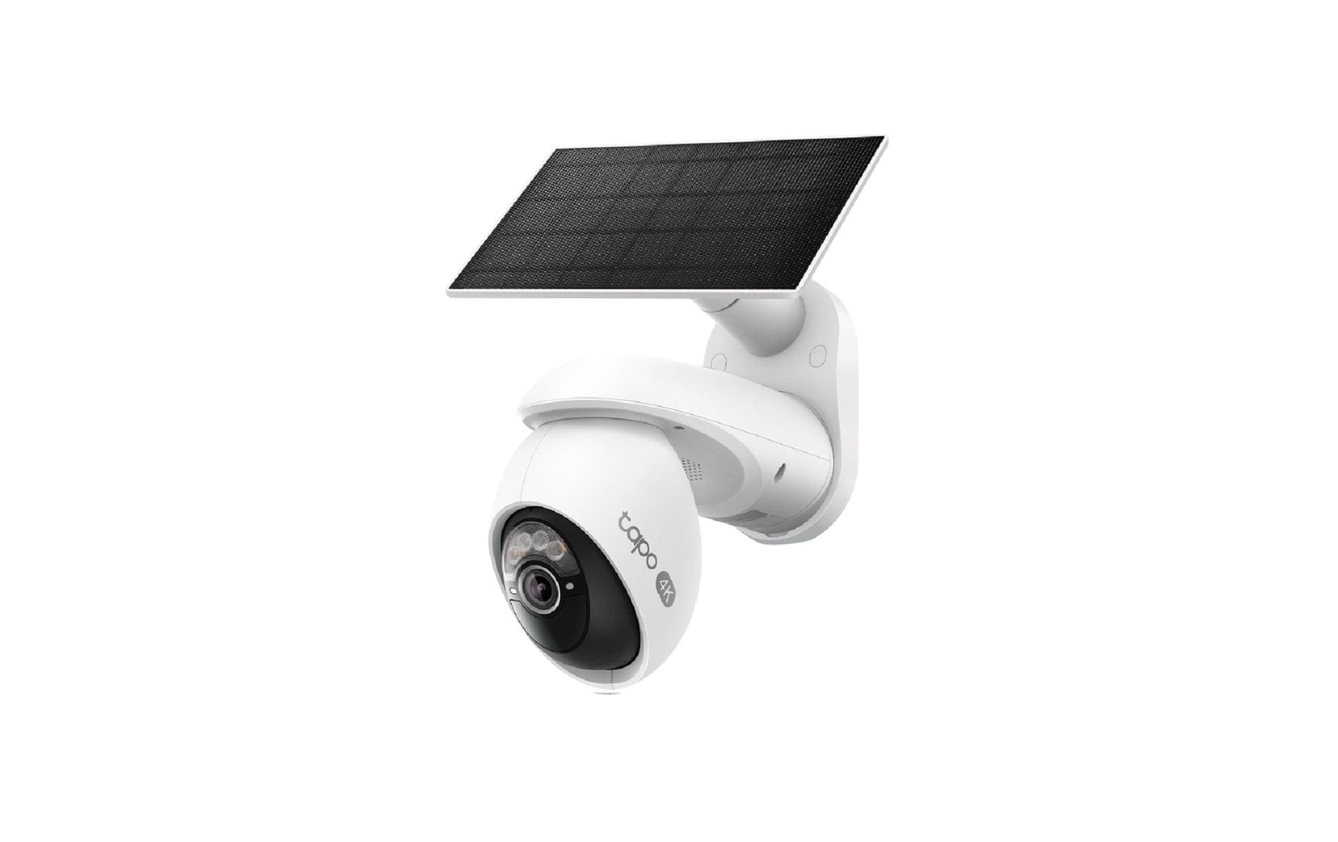 TP-Link Tapo C660 Solar Netzwerkkamera Kit – 4K, 8 MP, IP65, für Amazon Alexa, Weiss