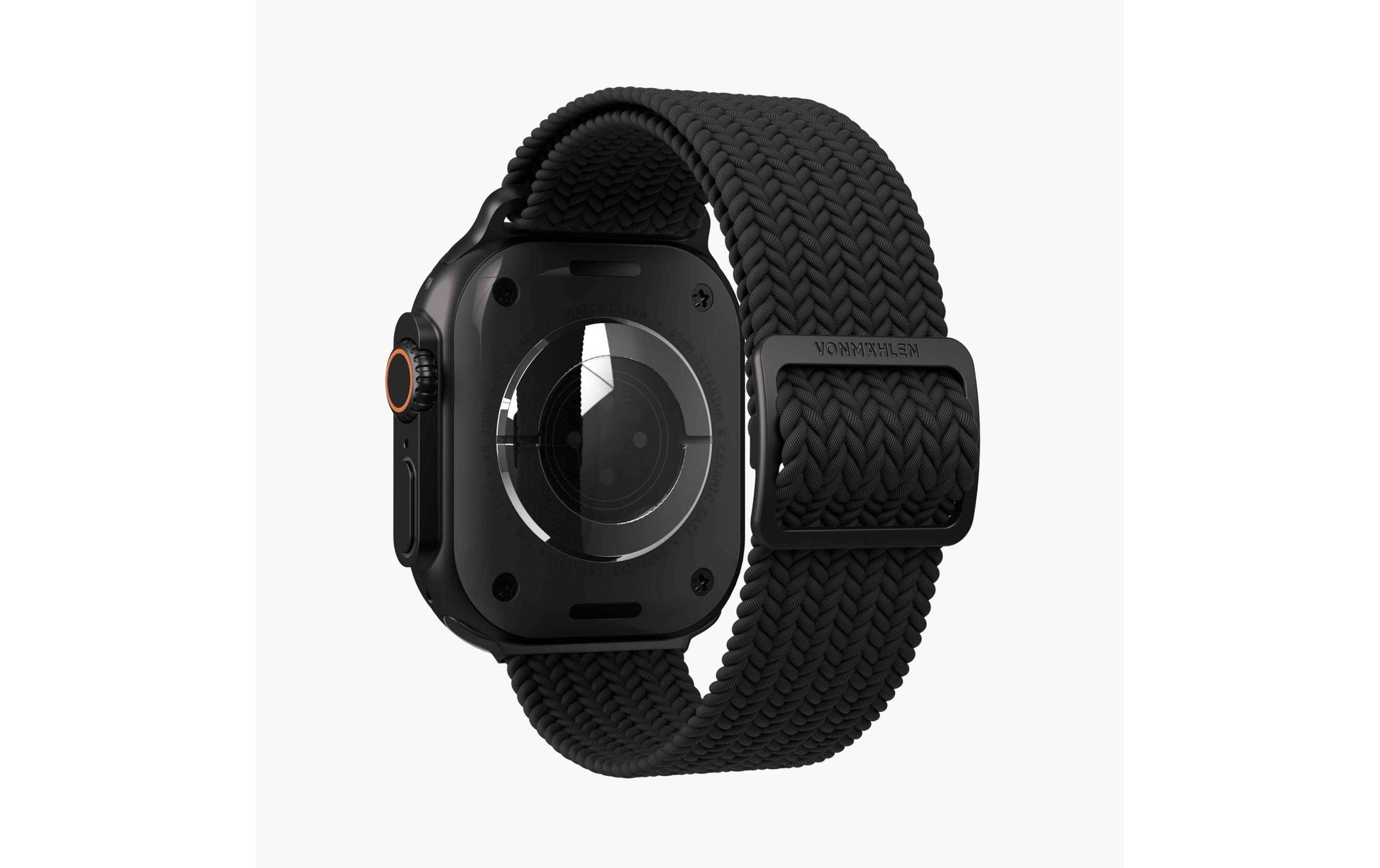 Vonmählen Woven Loop – Armband – für Apple Watch – Schwarz, One Size, Nylon