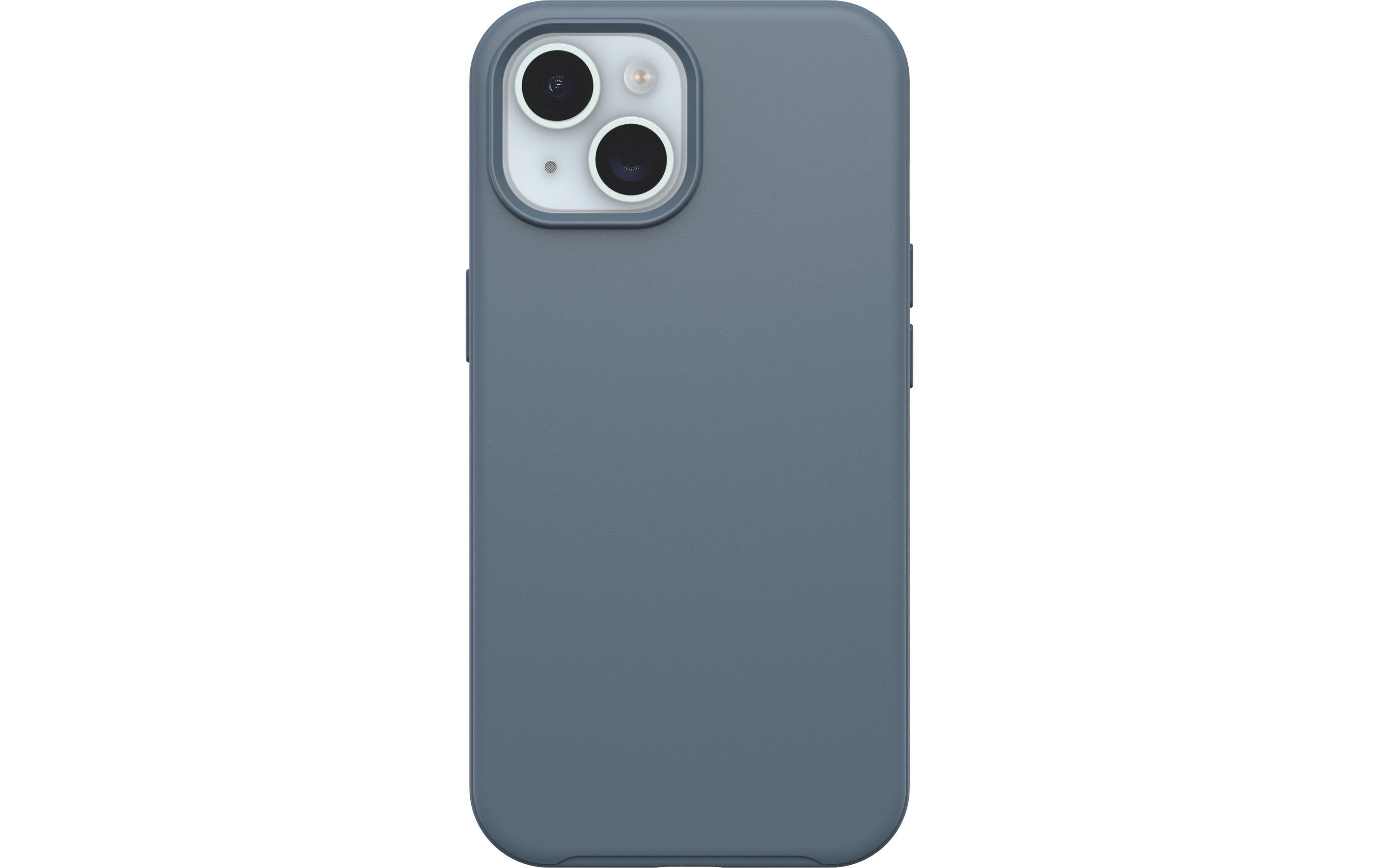 OtterBox Backcover Symmetry – für Apple iPhone 15 – blau – PC – MagSafe-kompatibel, stossdämpfend