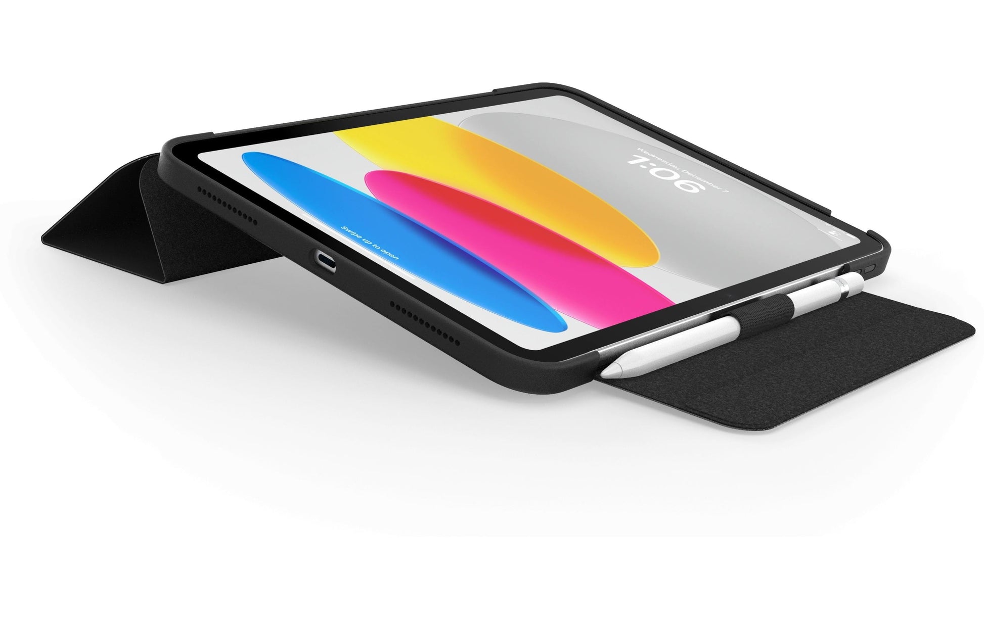 OtterBox Symmetry Folio Tablet-Hülle für iPad (10. Gen.) 11" – Grau