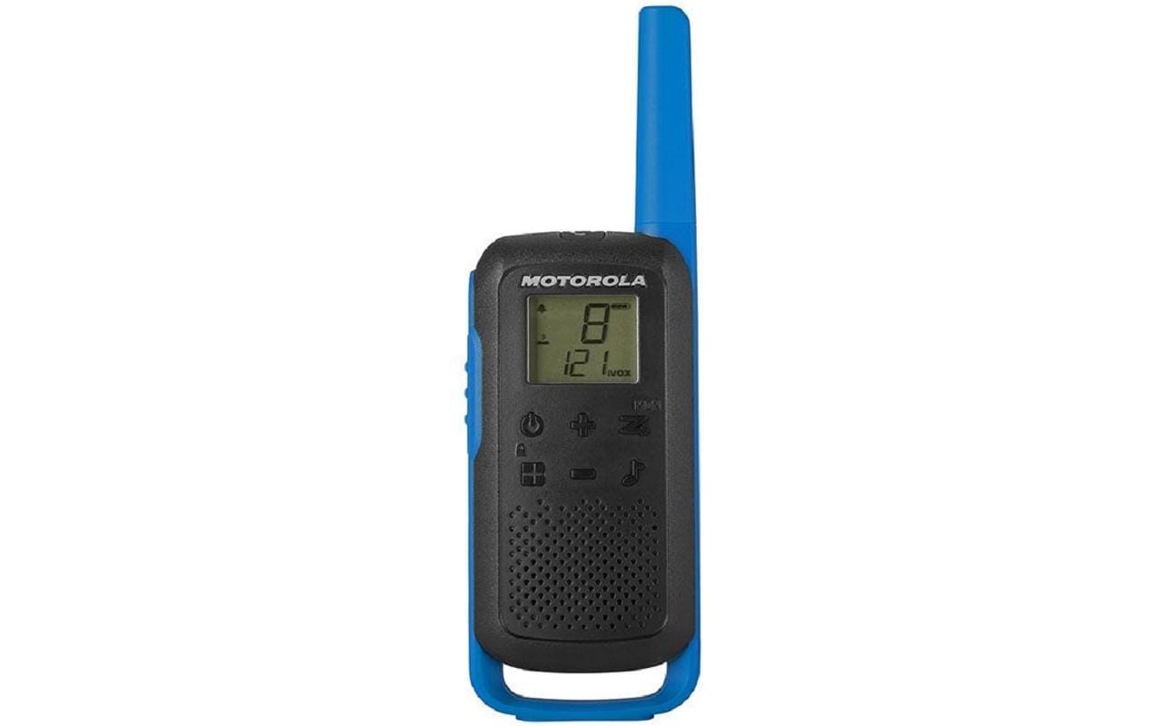 Motorola Talkabout T62 – Funkzubehör, PMR, 446 MHz, Schwarz, Blau