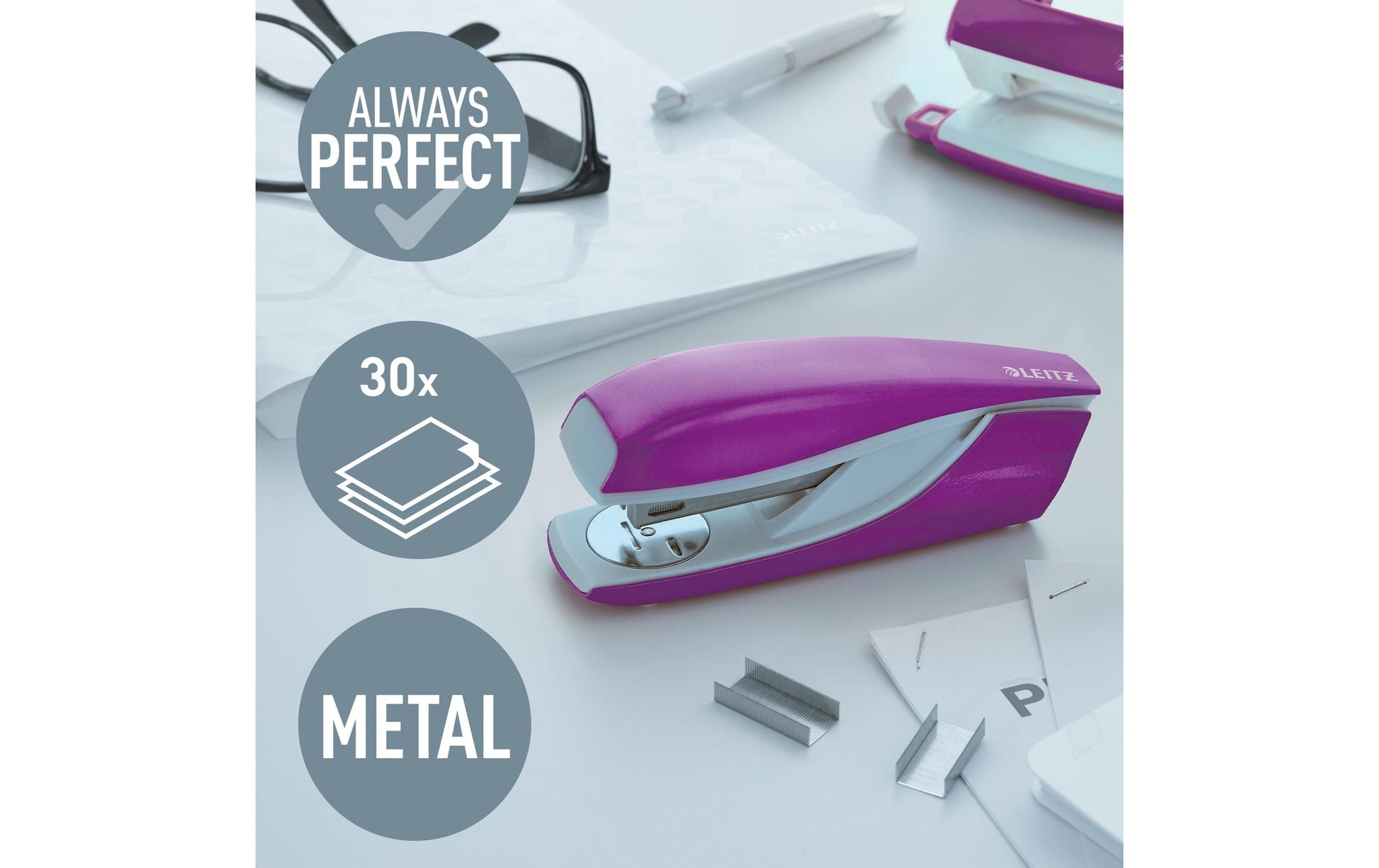Leitz NeXXt WOW – Hefter, grün