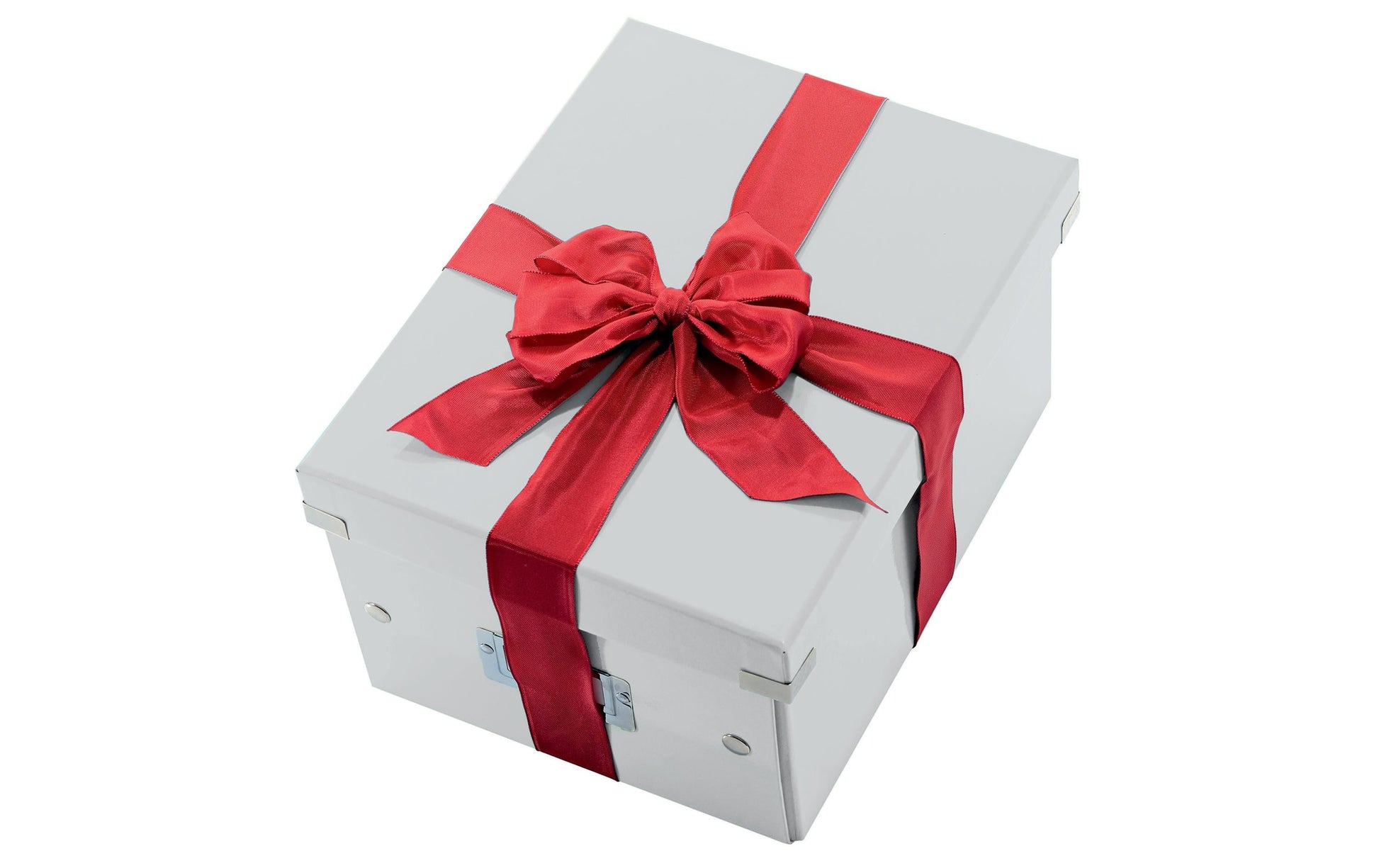 Leitz Click&Store Aufbewahrungsbox 17 l – für A4, mit Etikettenhalter, mit Tragegriff, stapelbar, weiss