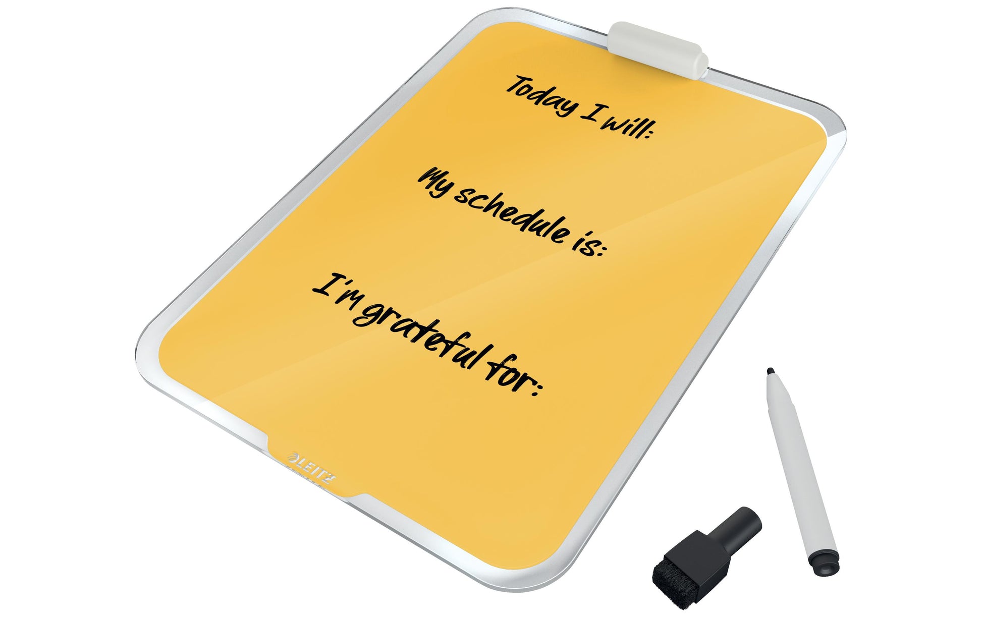Leitz Glasboard – Gelb – 25 × 33 cm