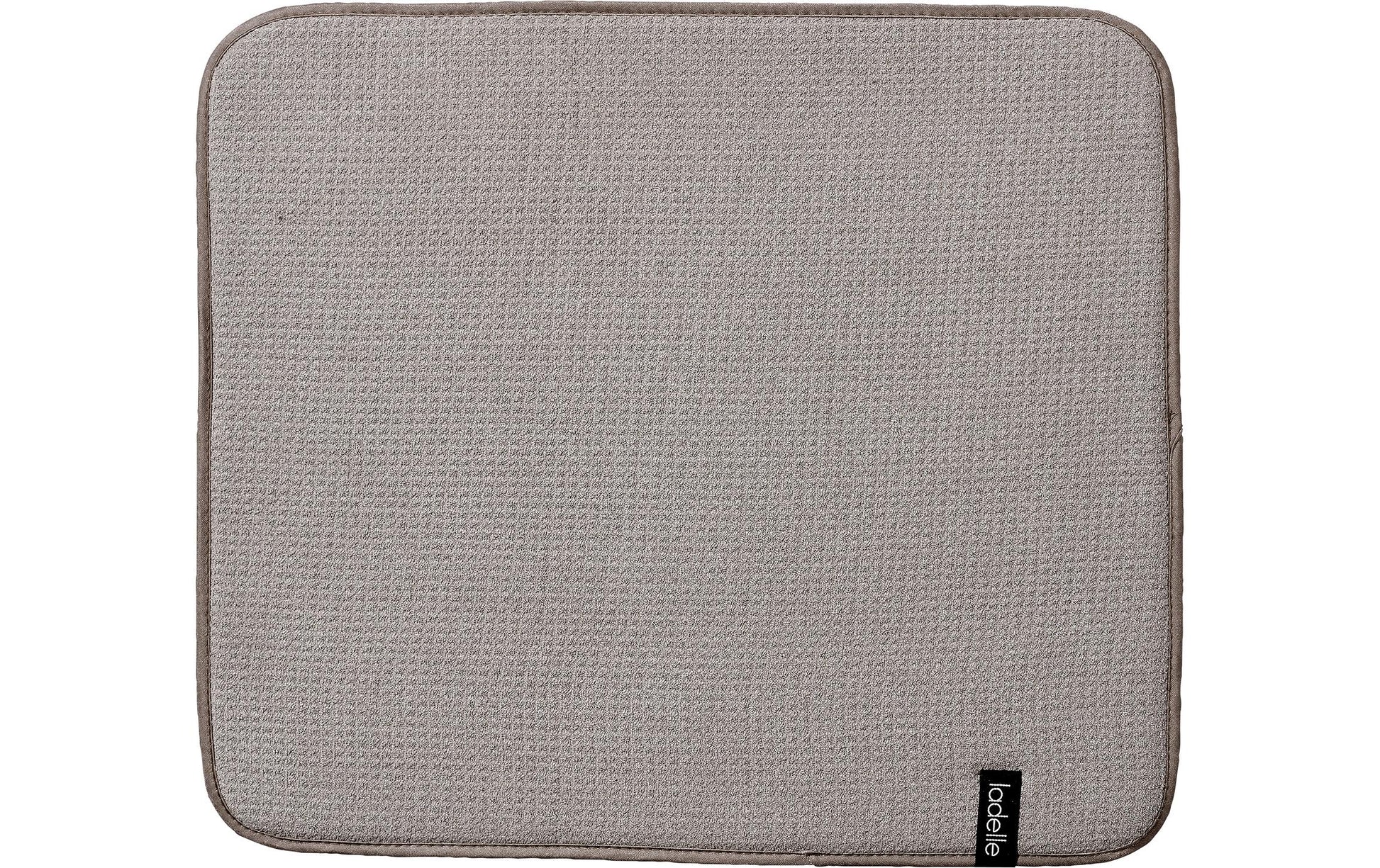 Ladelle Abtropfmatte 41 × 47 × 1 cm, Mikrofaser, Grau