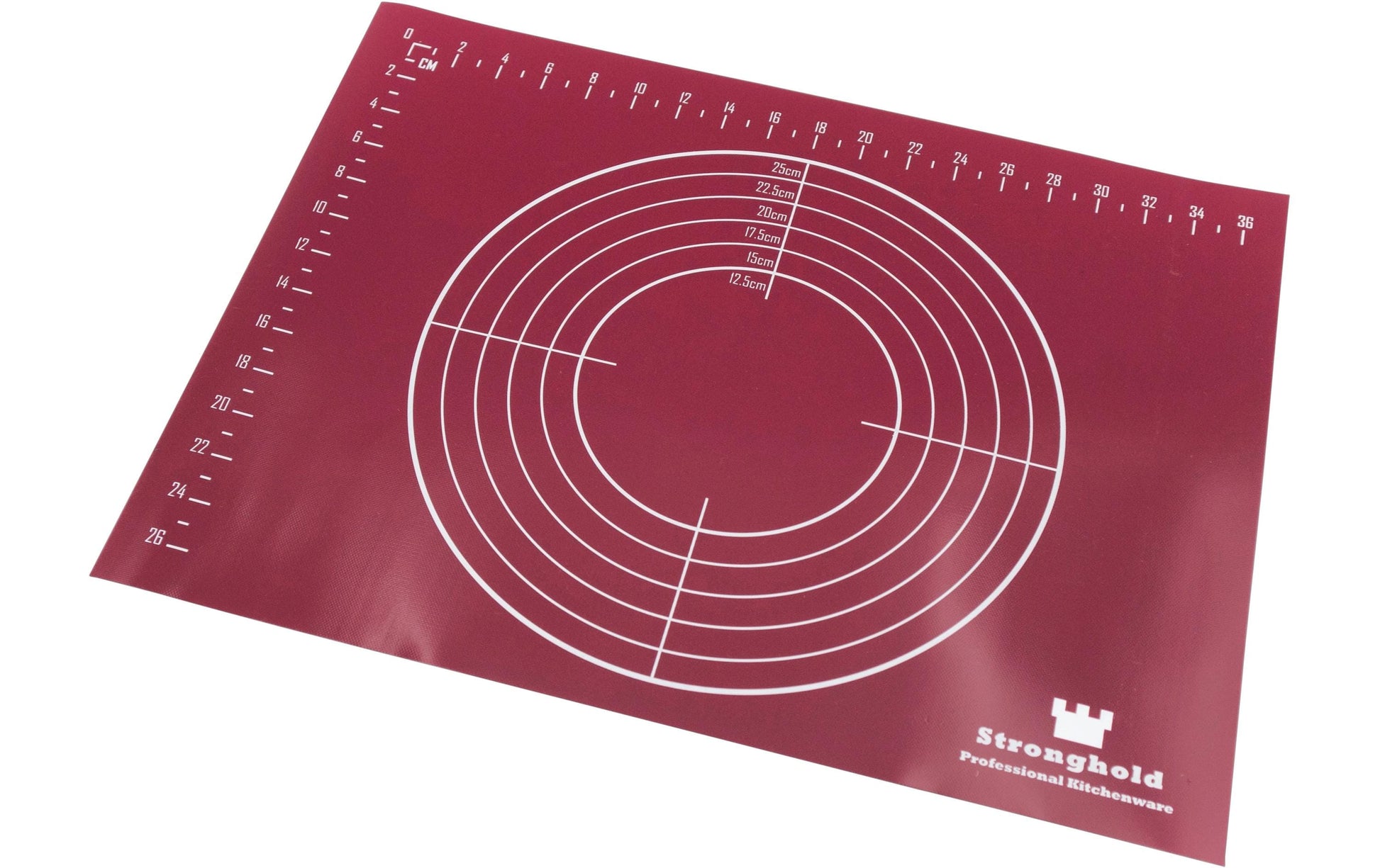 Stronghold Backmatte 30 × 40 cm, Silikon, Rot