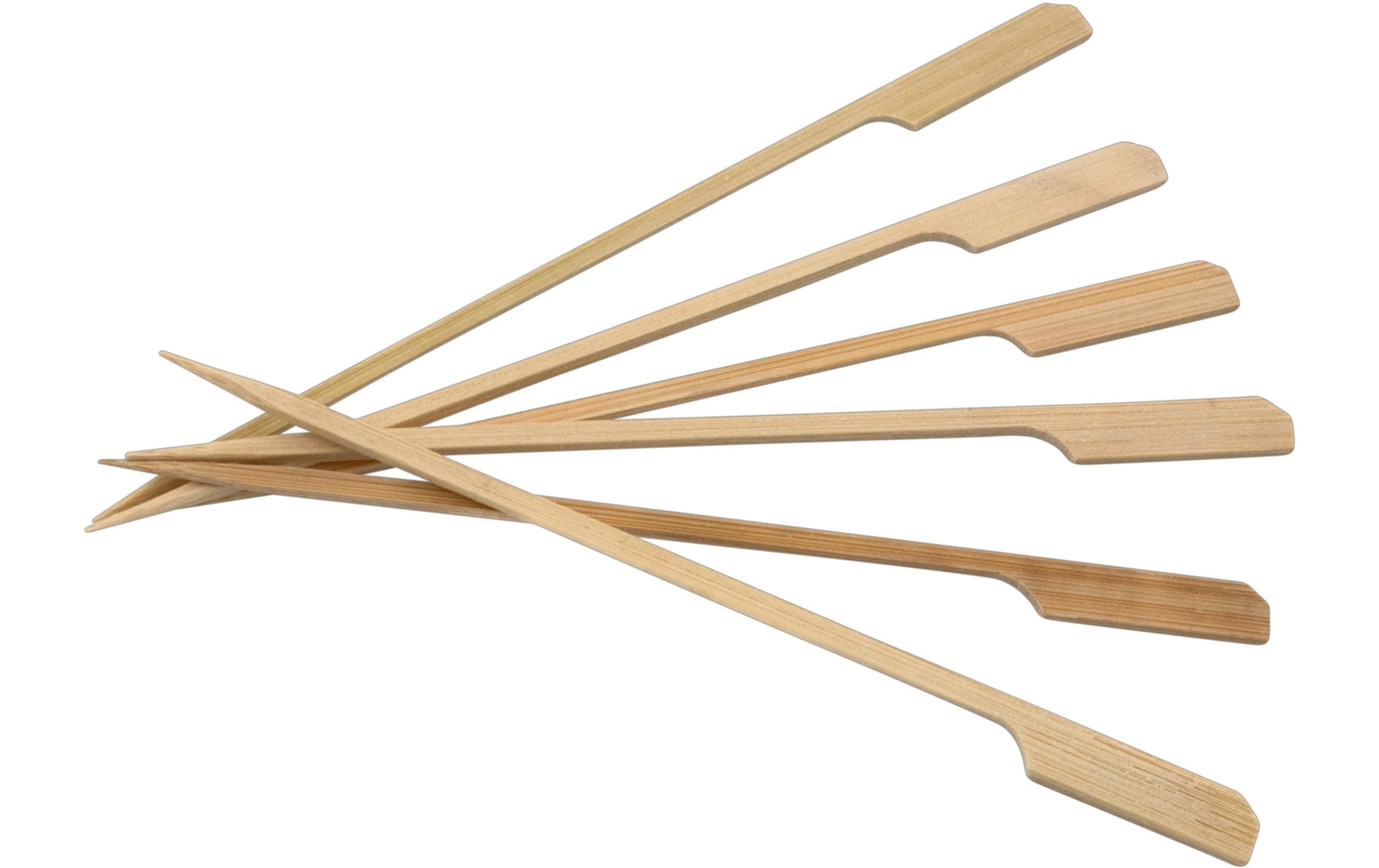 Stronghold Party-Piekser – Braun – 18 cm – Bambus – mit Griff