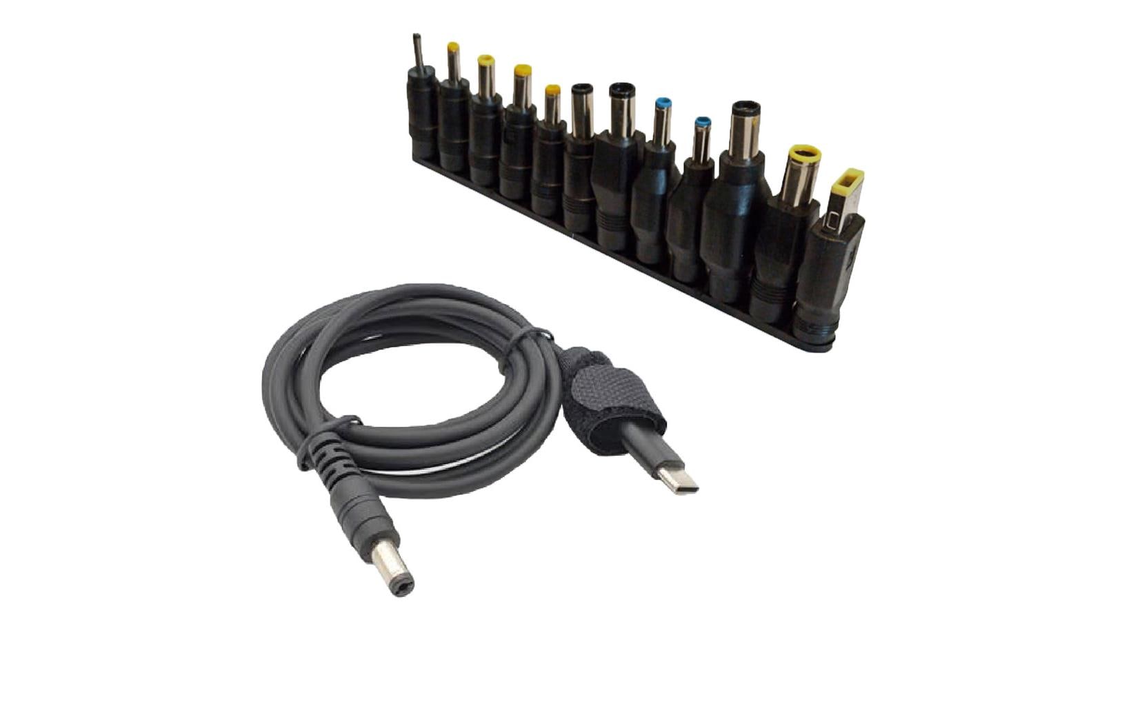 Sunslice USB-C auf USB-C Kabel – 1 m – Geflochten – Schwarz