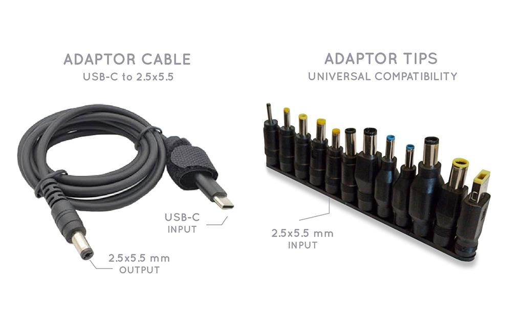 Sunslice USB-C auf USB-C Kabel – 1 m – Geflochten – Schwarz