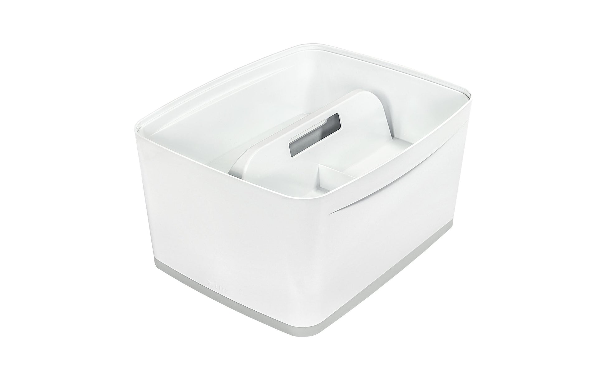 Leitz Aufbewahrungsbox MyBox – ABS-Kunststoff, weiss/grau, 31,8 × 19,8 × 38,5 cm