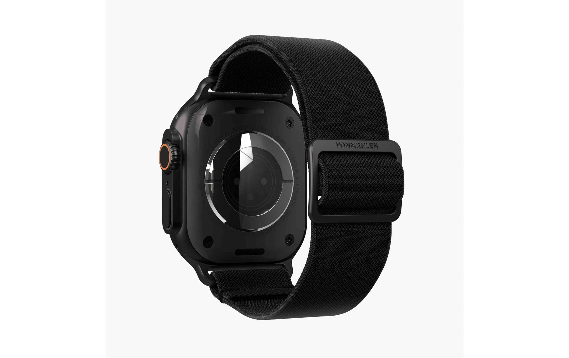 Vonmählen Classic Nylon Loop – Armband – für Apple Watch Ultra, Schwarz, One Size, Nylon