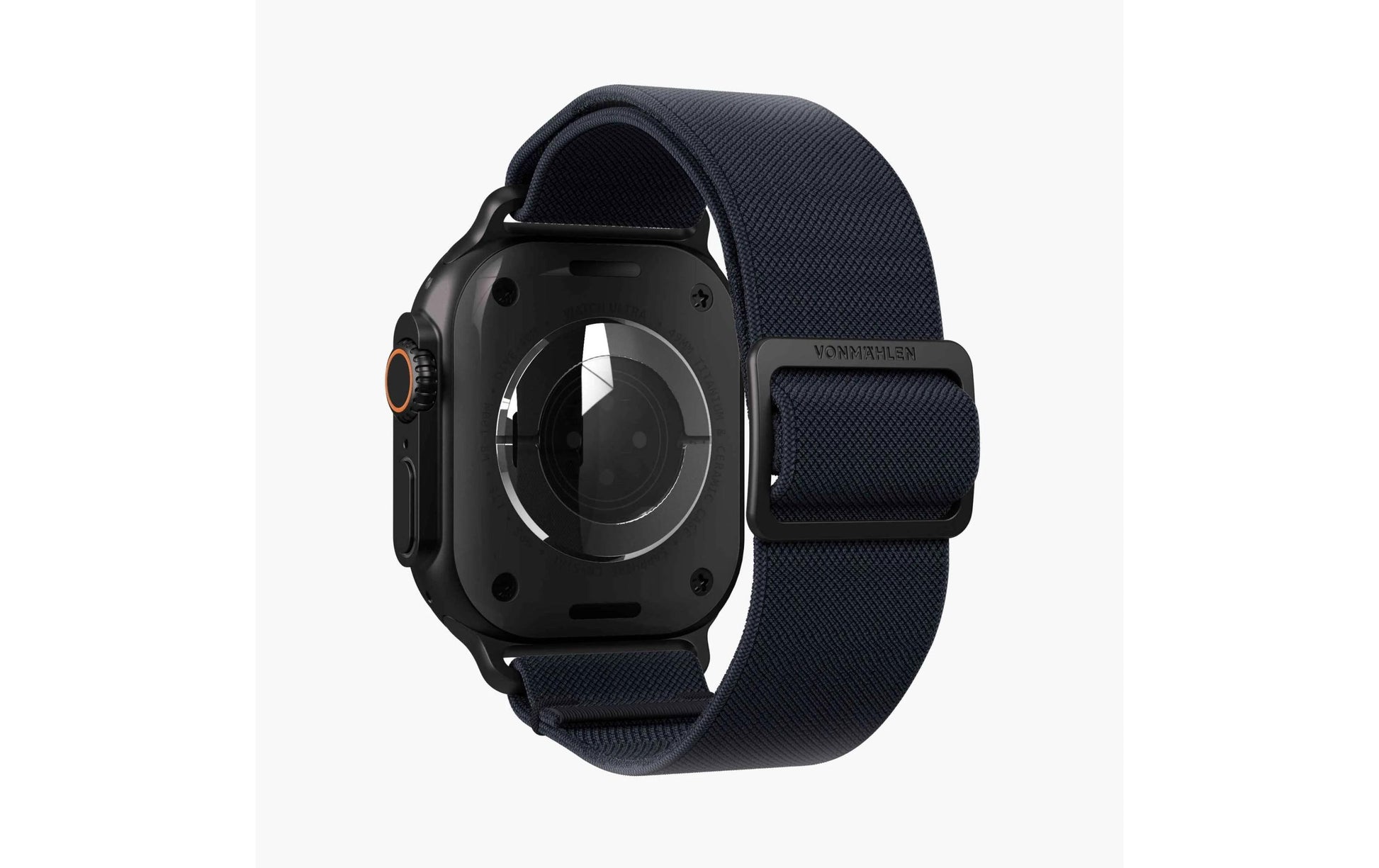 Vonmählen Classic Nylon Loop – Armband – für Apple Watch Ultra, Navy/Schwarz, One Size, Nylon