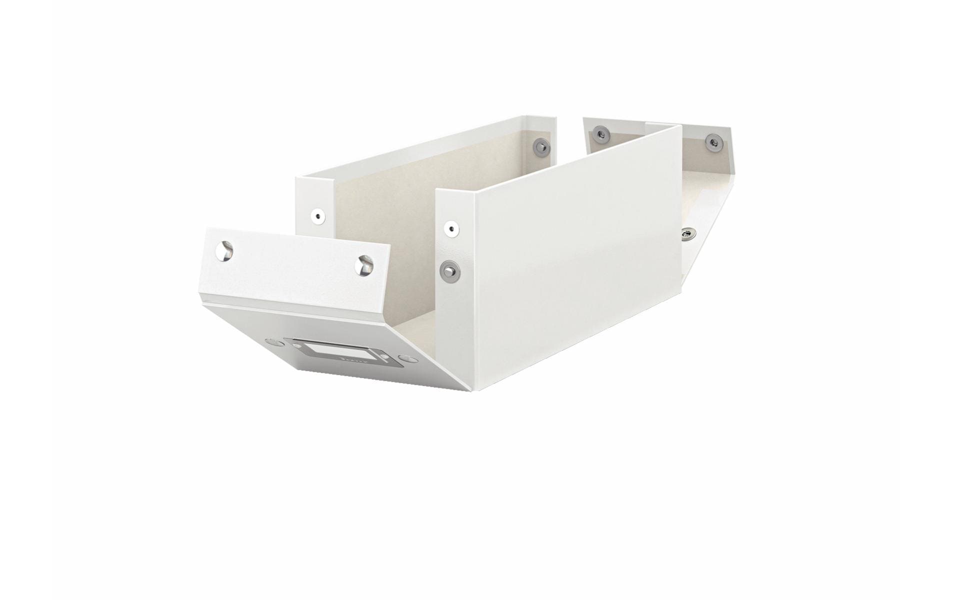 Leitz Aufbewahrungsbox – 160 Disks, Hartplatte, Weiss, 143 × 352 × 136 mm
