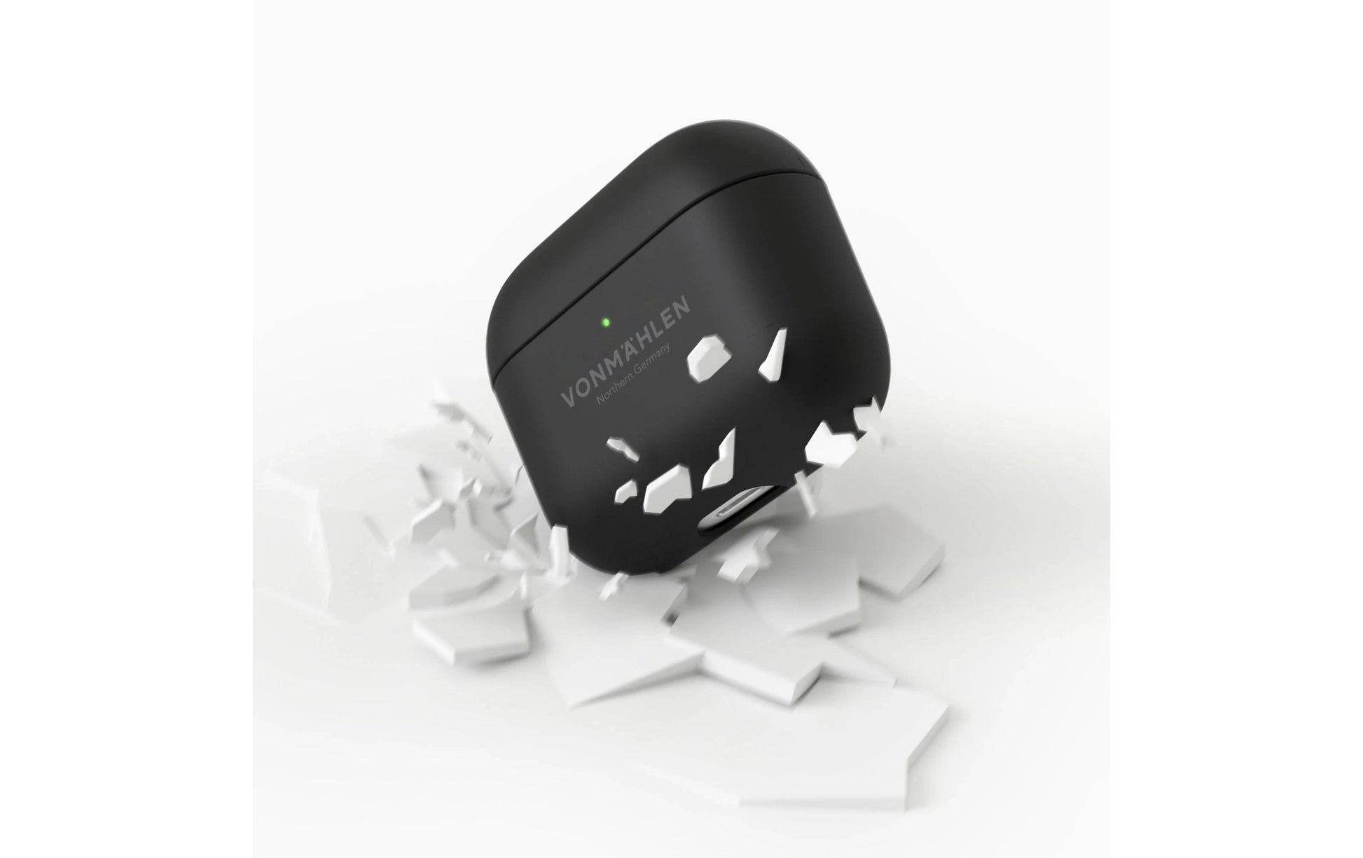 Vonmählen Thin Case – Schutzhülle – für Apple AirPods (4. Generation) – Schwarz