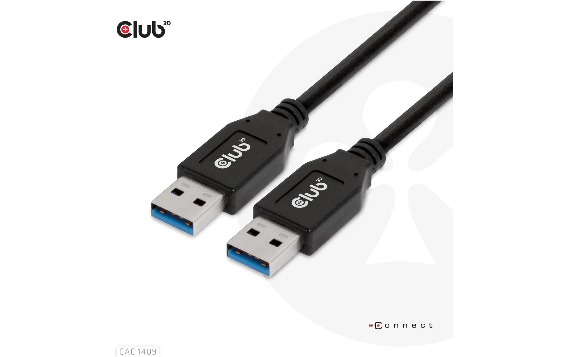 CLUB3D Club 3D – USB-Kabel, USB-A zu USB-A, 0,5 m, USB 3