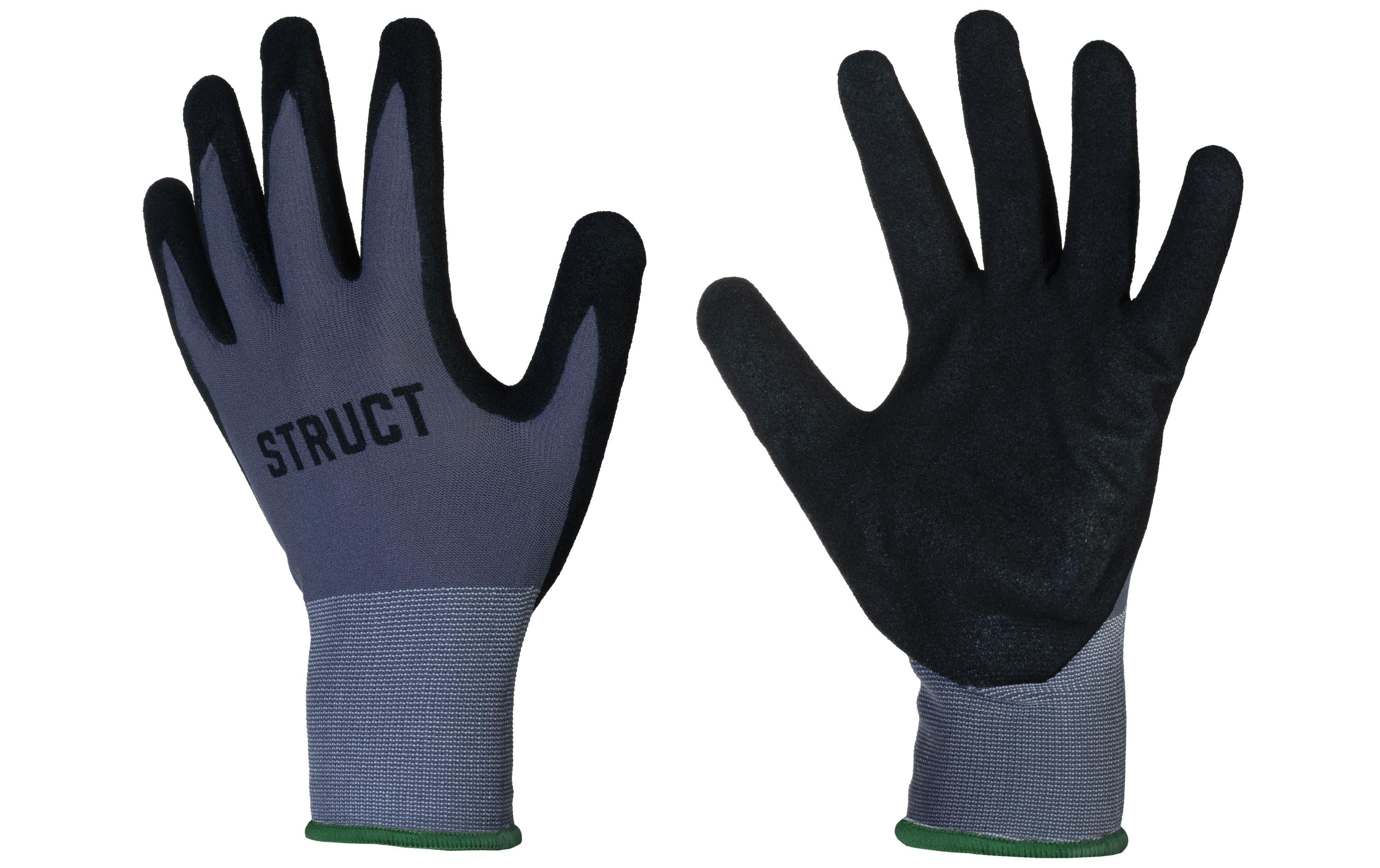 Struct Arbeitshandschuhe – Grösse S – Nylon, Schwarz