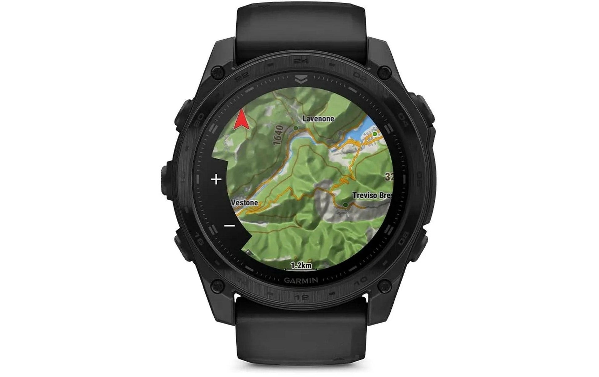 Garmin Tactix 8 AMOLED – GPS-Smartwatch – 47 mm, 1,85", Saphirglas, 10 ATM, Schwarz, Sportarmband