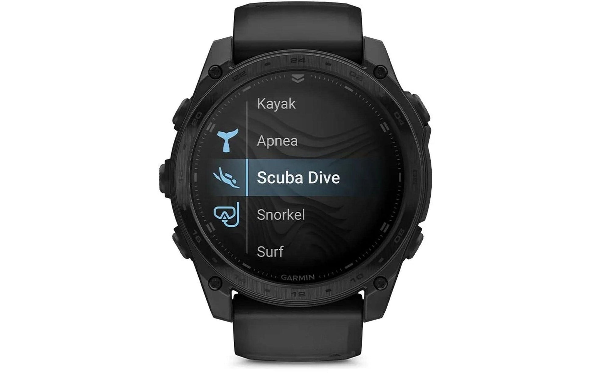 Garmin Tactix 8 AMOLED – GPS-Smartwatch – 47 mm, 1,85", Saphirglas, 10 ATM, Schwarz, Sportarmband