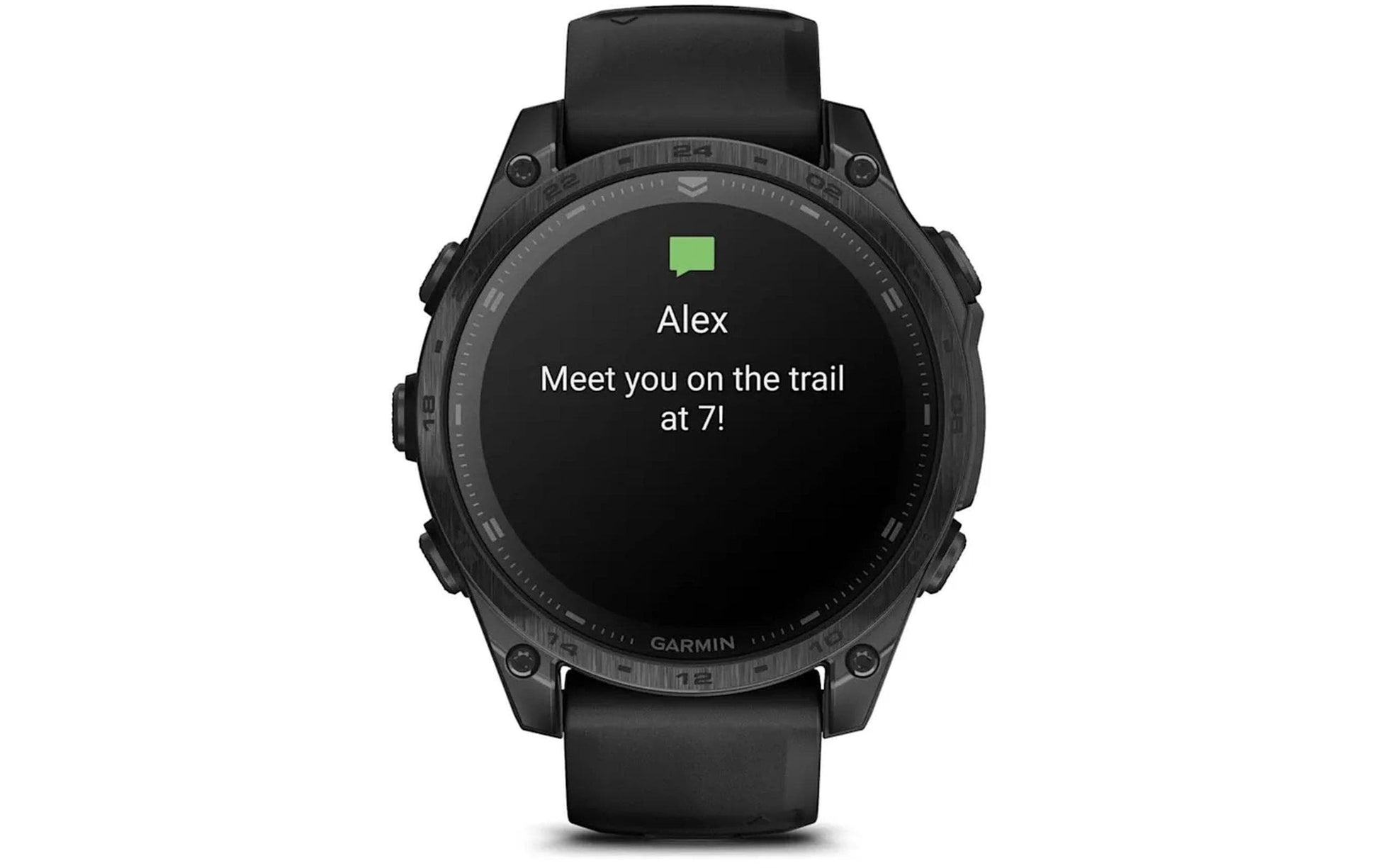 Garmin Tactix 8 AMOLED – GPS-Smartwatch – 47 mm, 1,85", Saphirglas, 10 ATM, Schwarz, Sportarmband